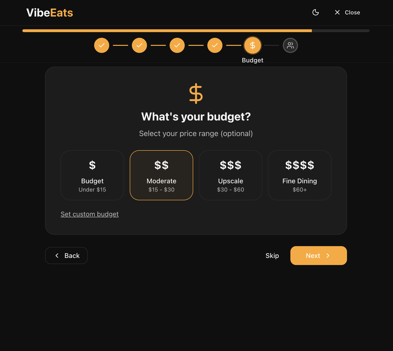 VibeEats screenshot 5