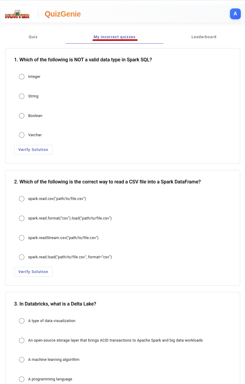 QuizGenie screenshot 3