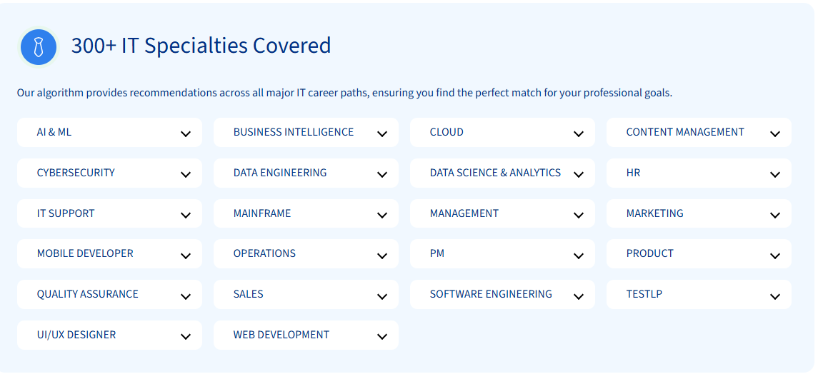 Career Path Hacker: your learning path screenshot 5