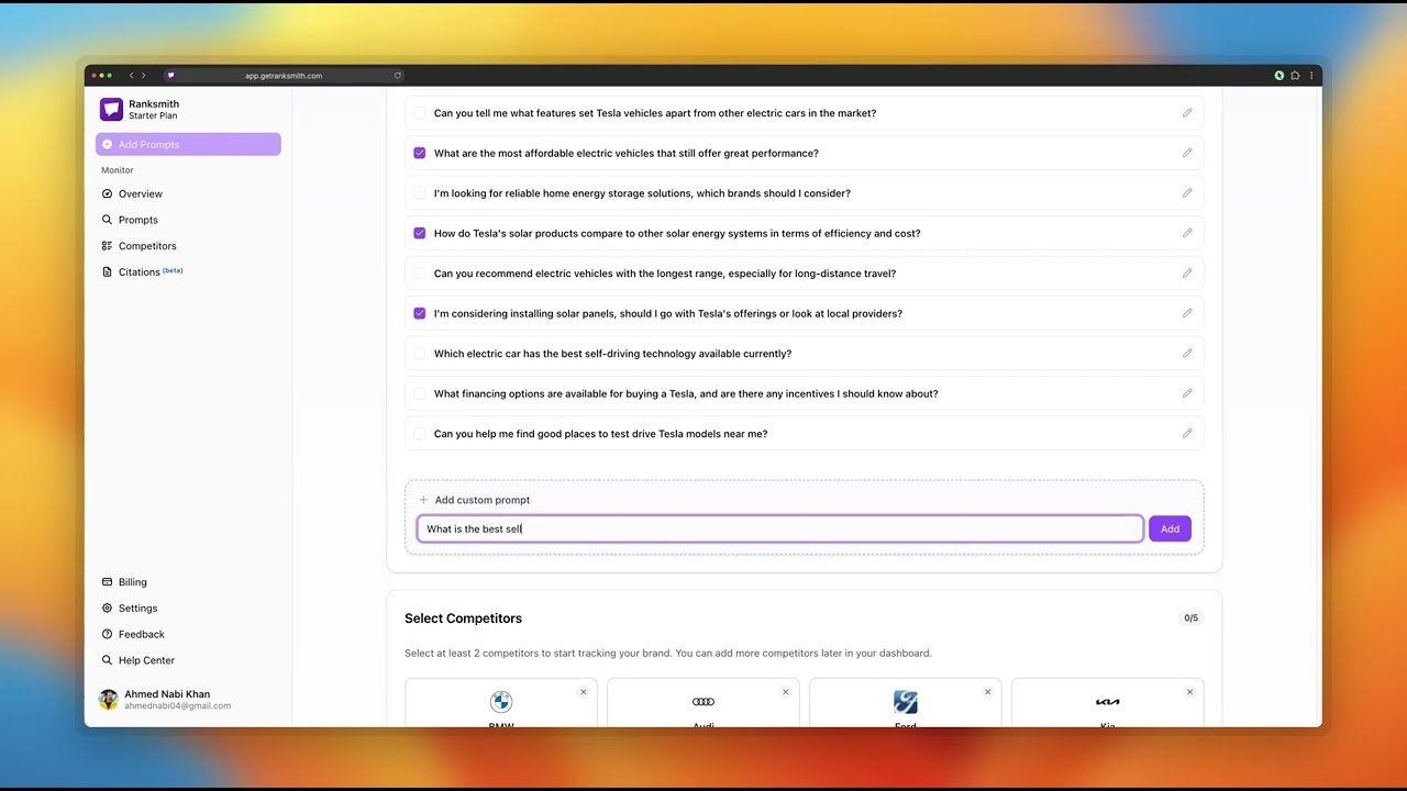Ranksmith screenshot 2