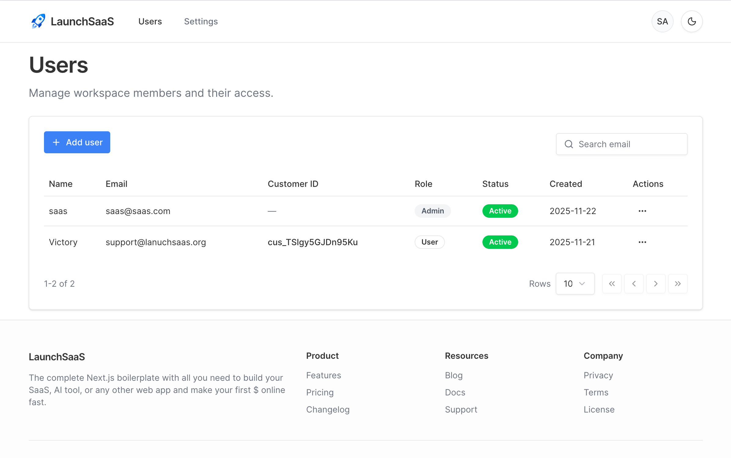 LaunchSaaS screenshot 5
