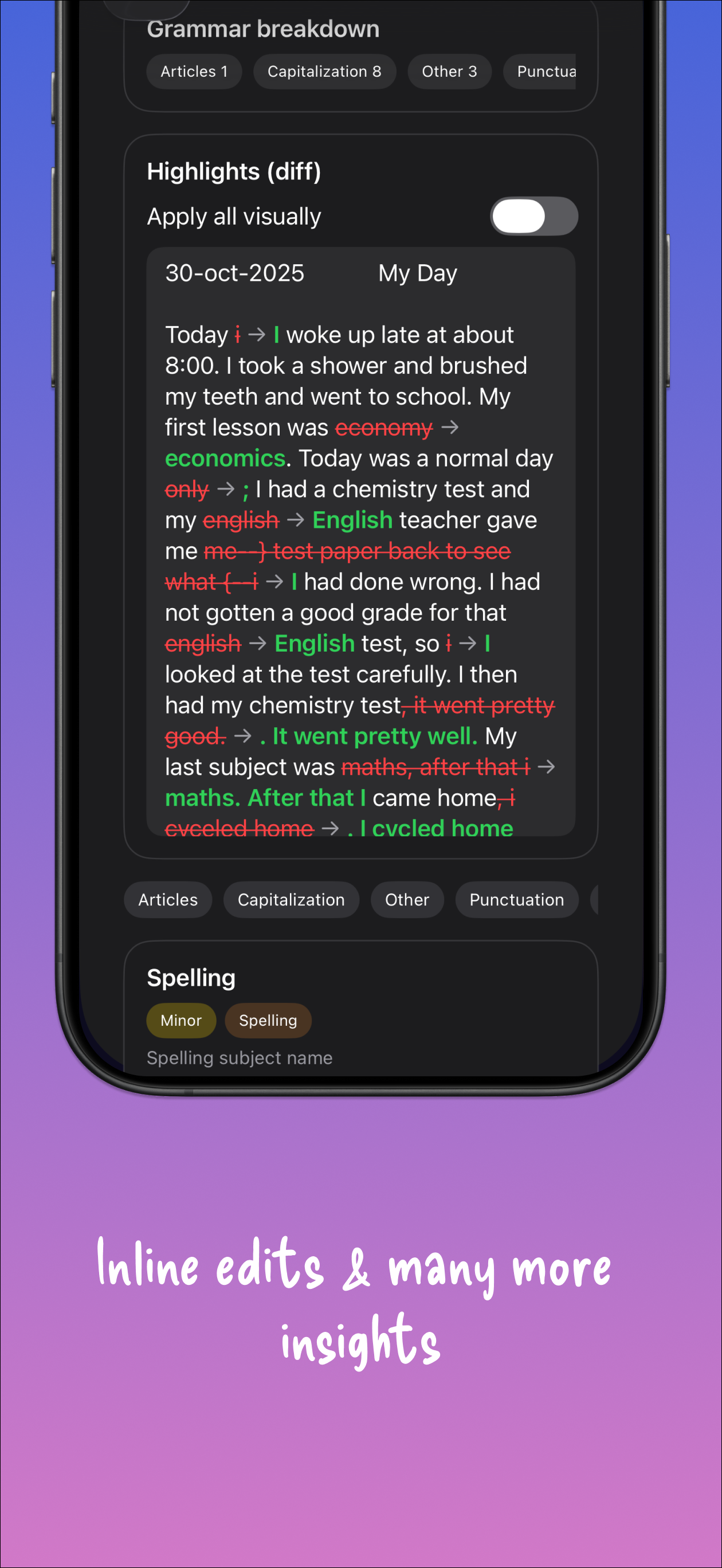 QuillwiseAI screenshot 3