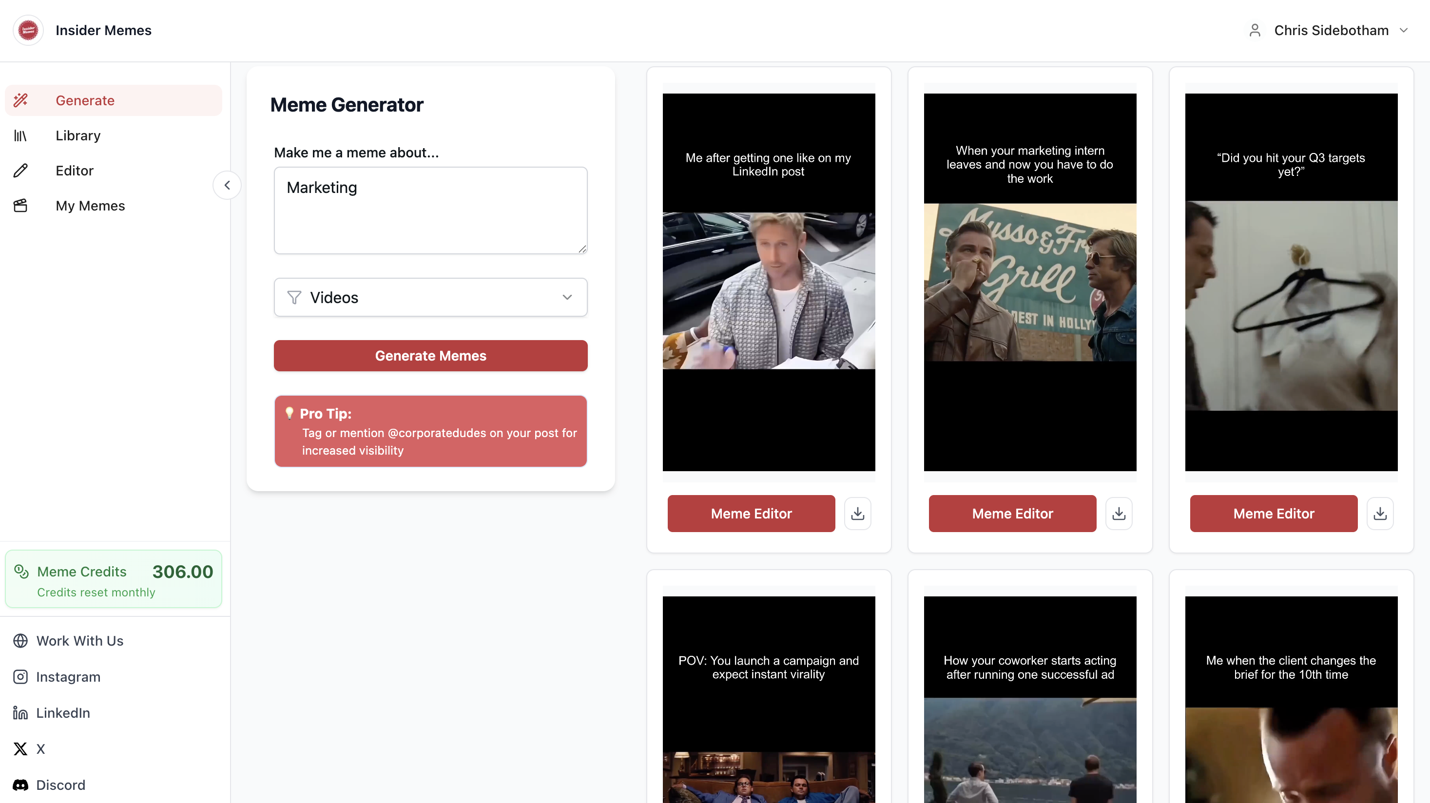 Insider Memes | Viral Meme Generator screenshot 2
