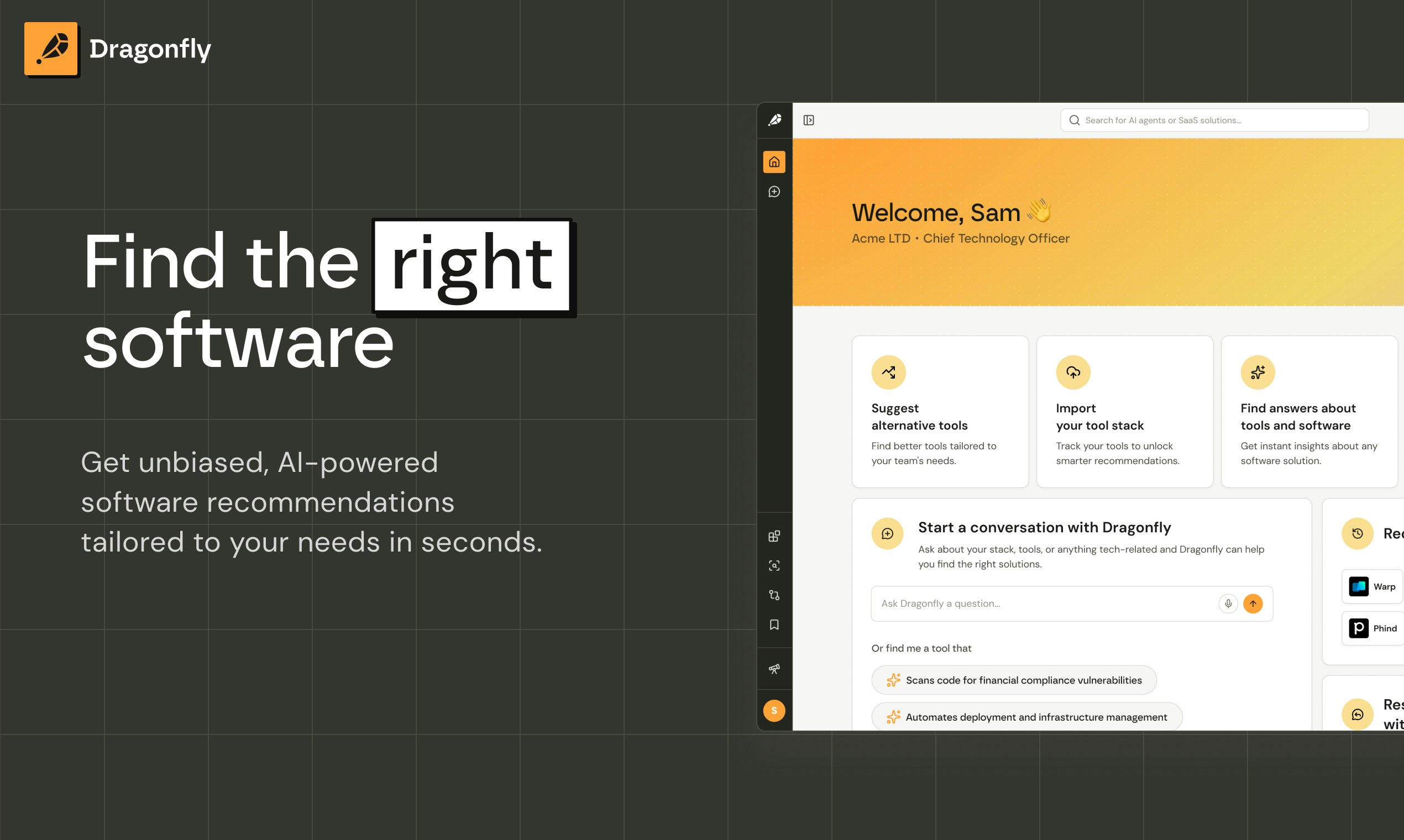 Dragonfly screenshot 1