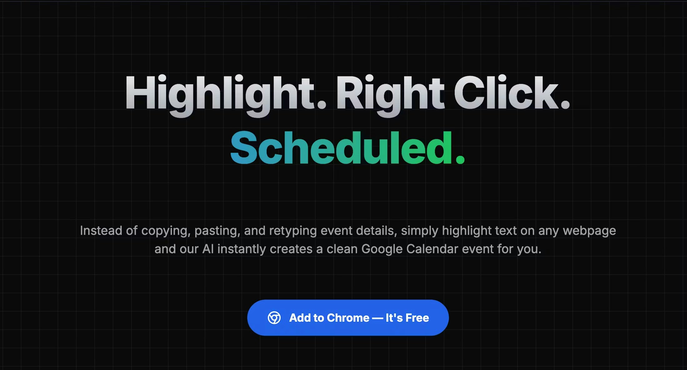 Text to Calendar screenshot 1