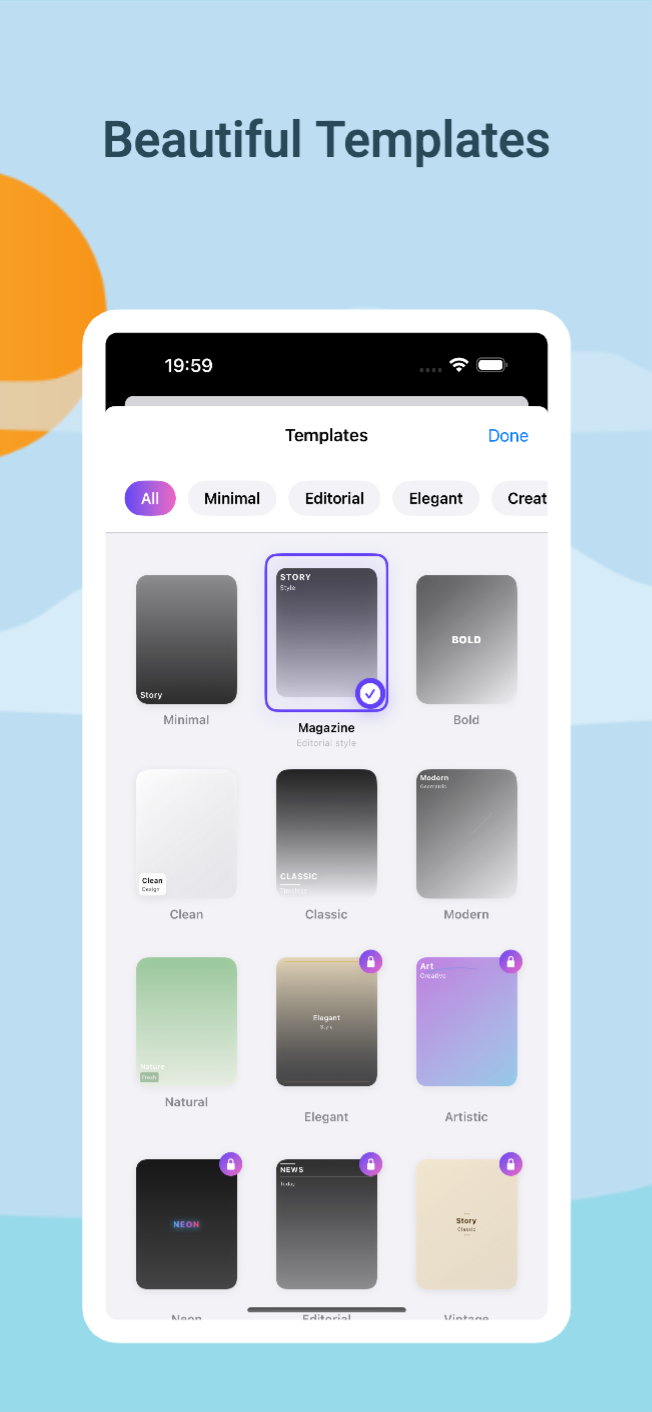 Capto: AI photo stories for IG screenshot 5