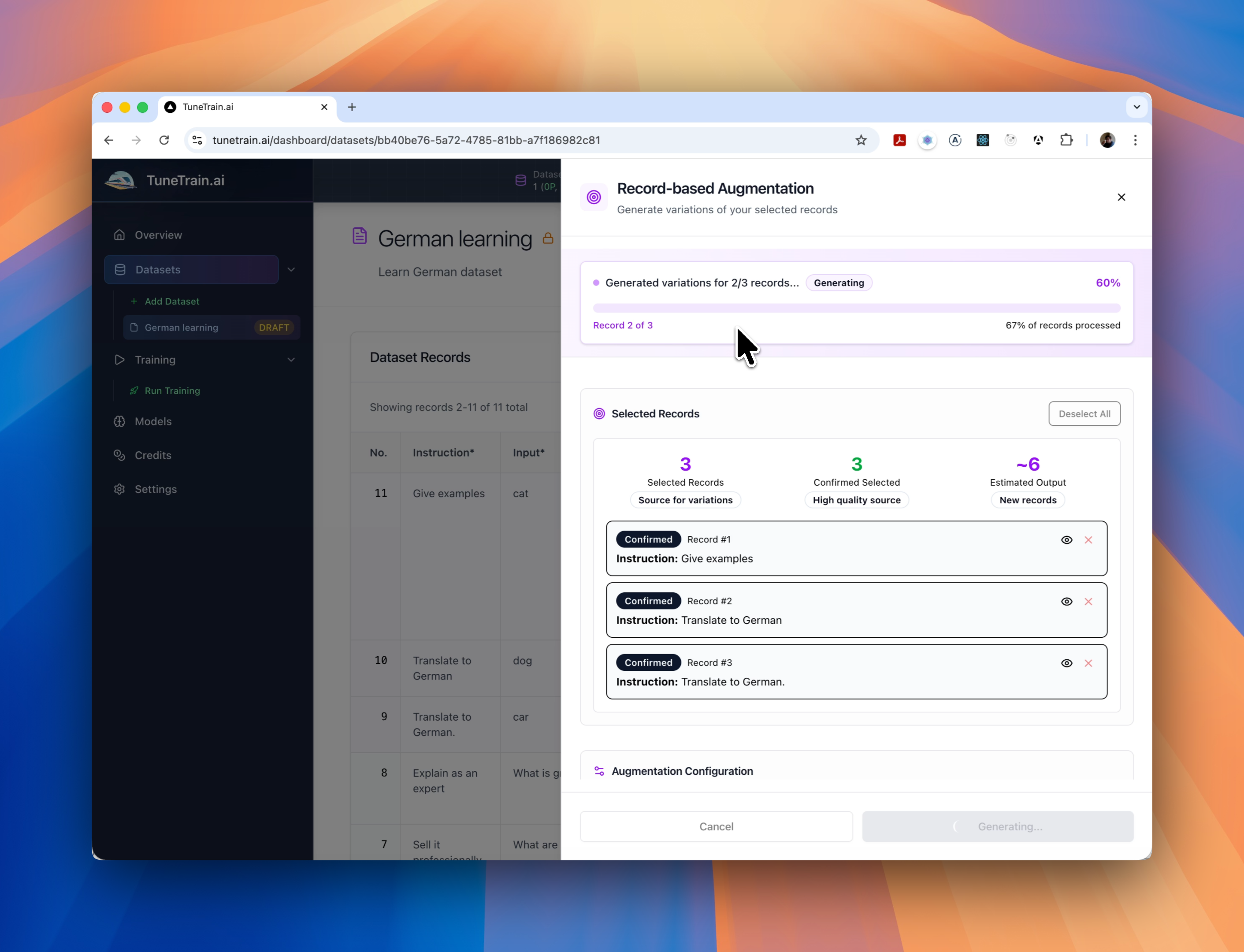 TuneTrain.ai screenshot 3