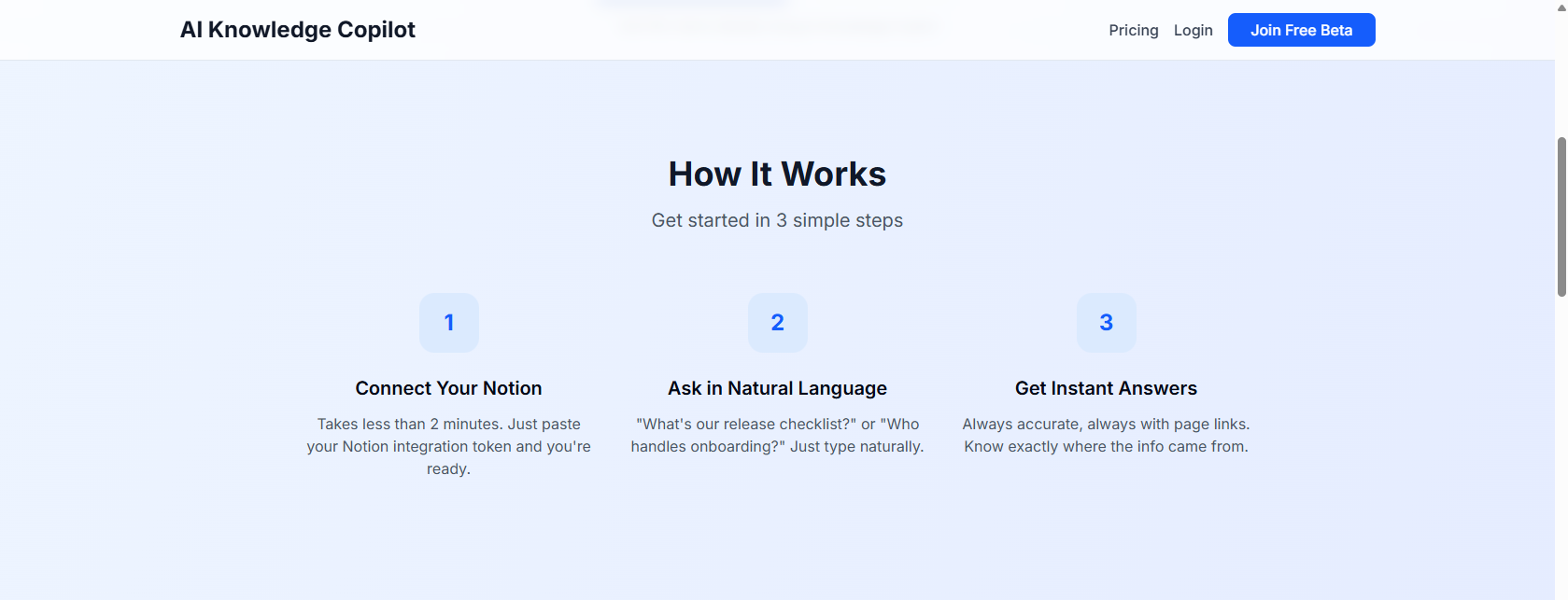 AI Knowledge Copilot screenshot 3