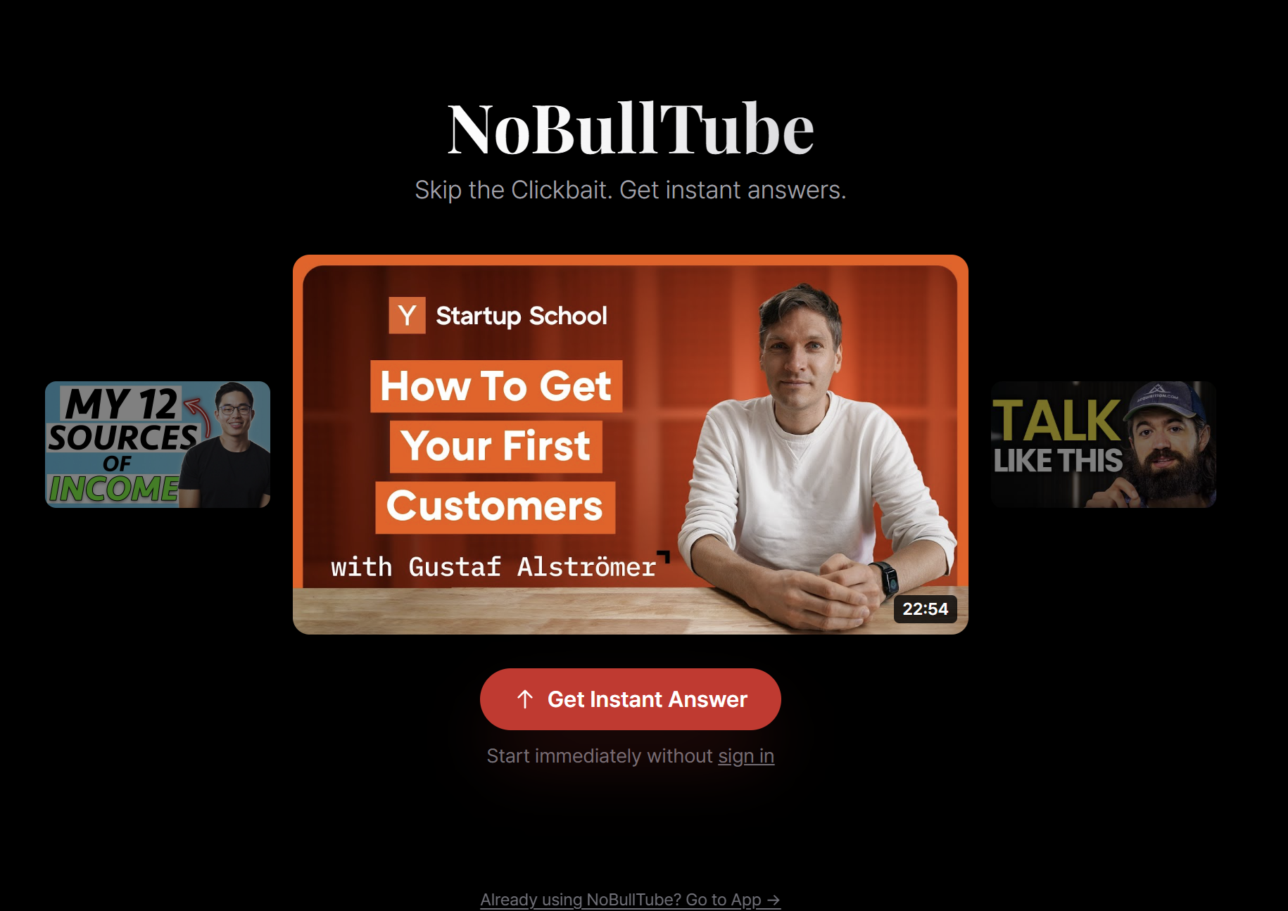 NoBullTube screenshot 3