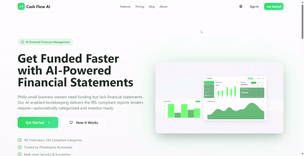 Cash Flow AI screenshot 1