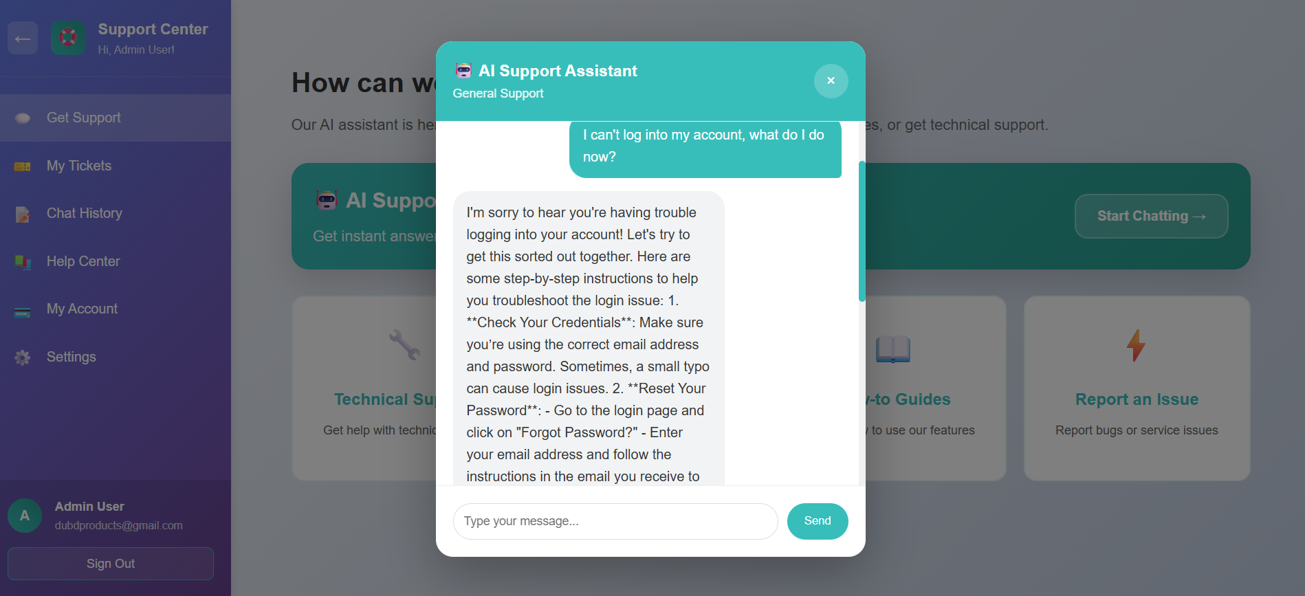 Support Genie Customer Support Platform screenshot 5