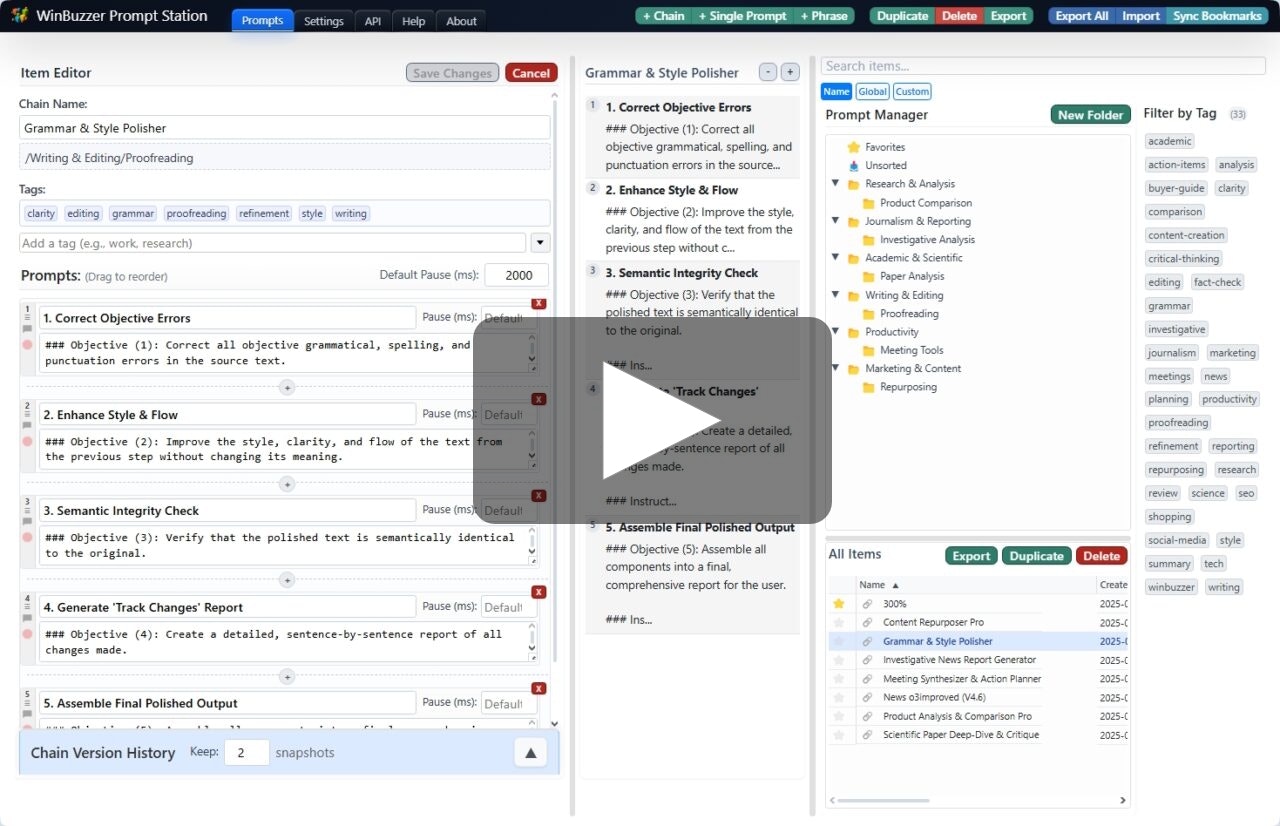 Winbuzzer Prompt Station screenshot 4