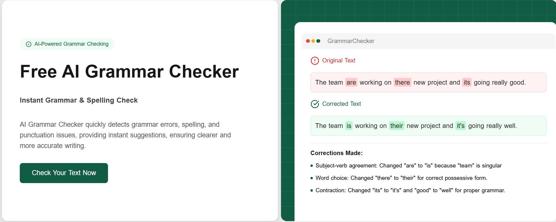 AI Grammar Checker screenshot 3