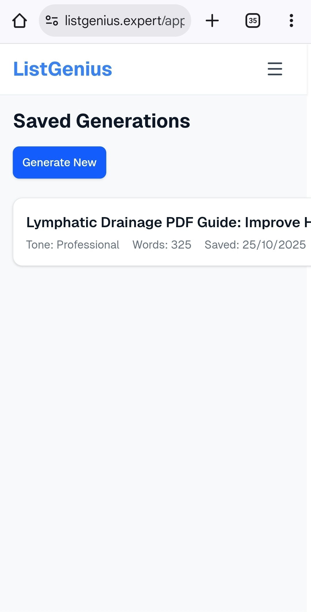 ListGenius screenshot 4