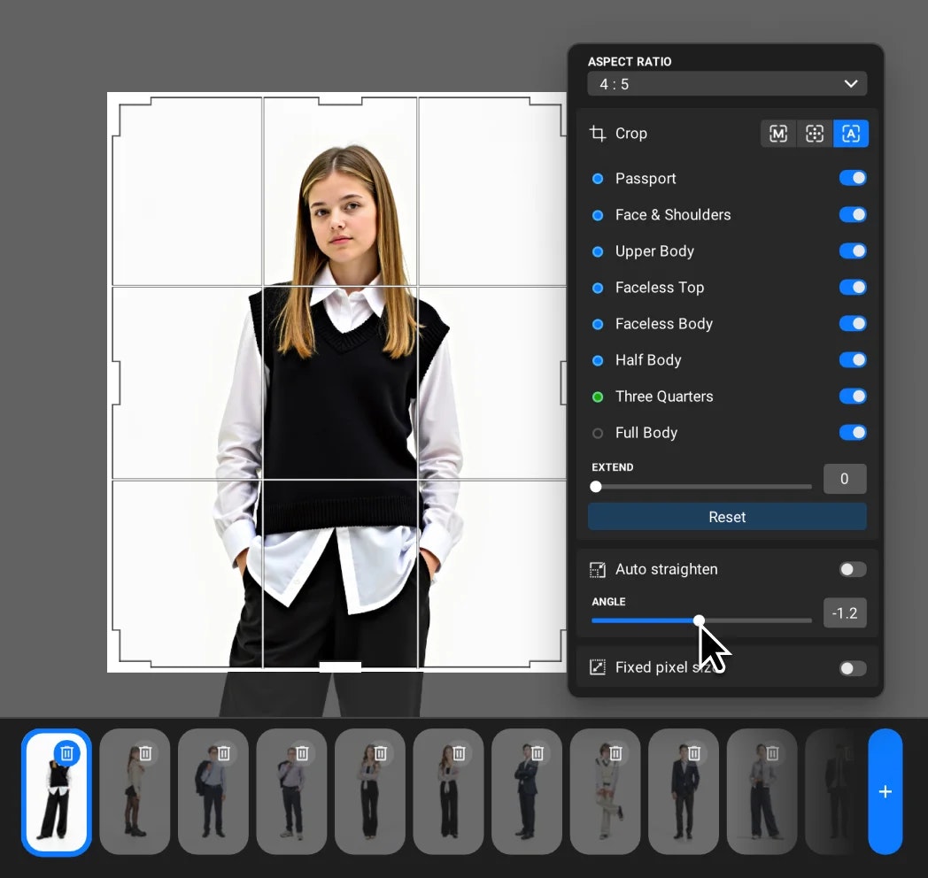 Retouch4me Crop screenshot 2