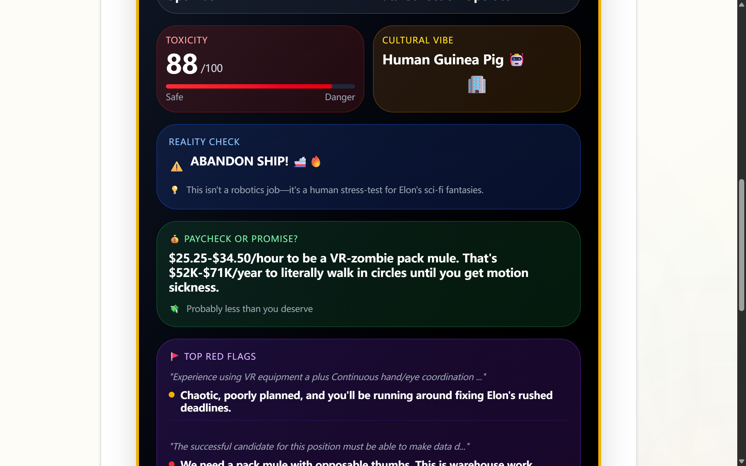 RedFlag.buzz screenshot 2
