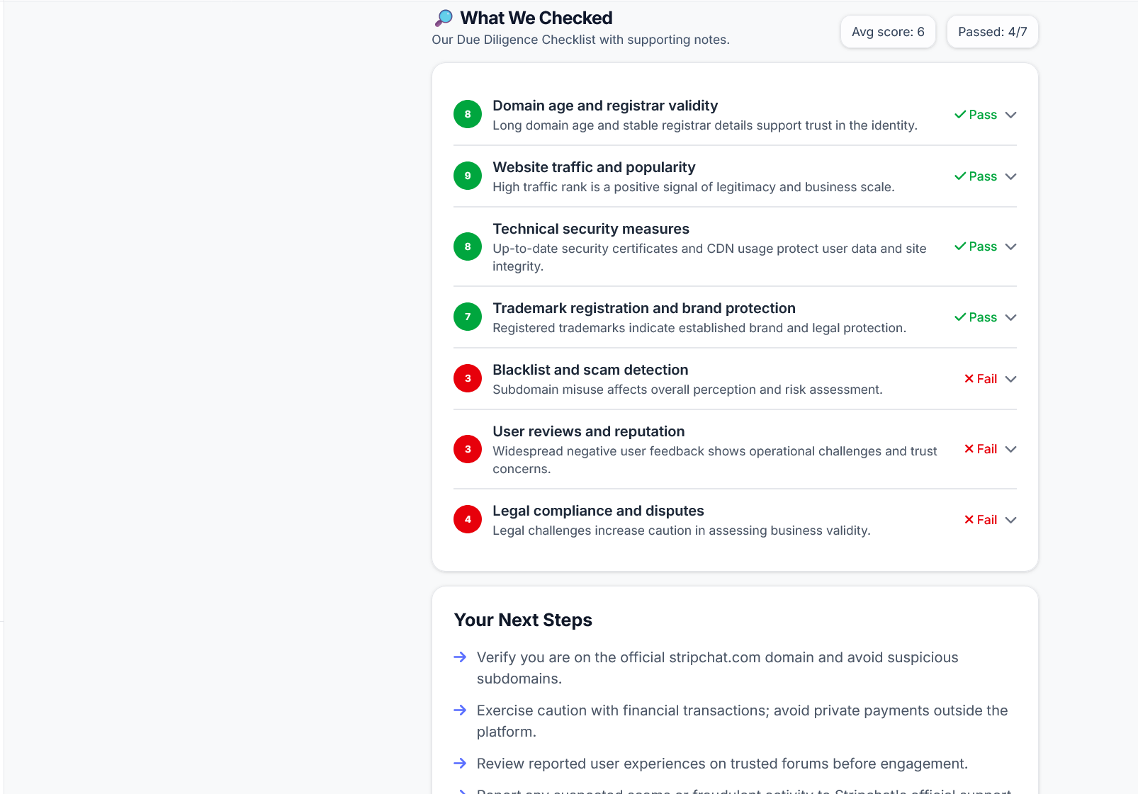 Real-time Website Safety Check by ScamAI screenshot 5
