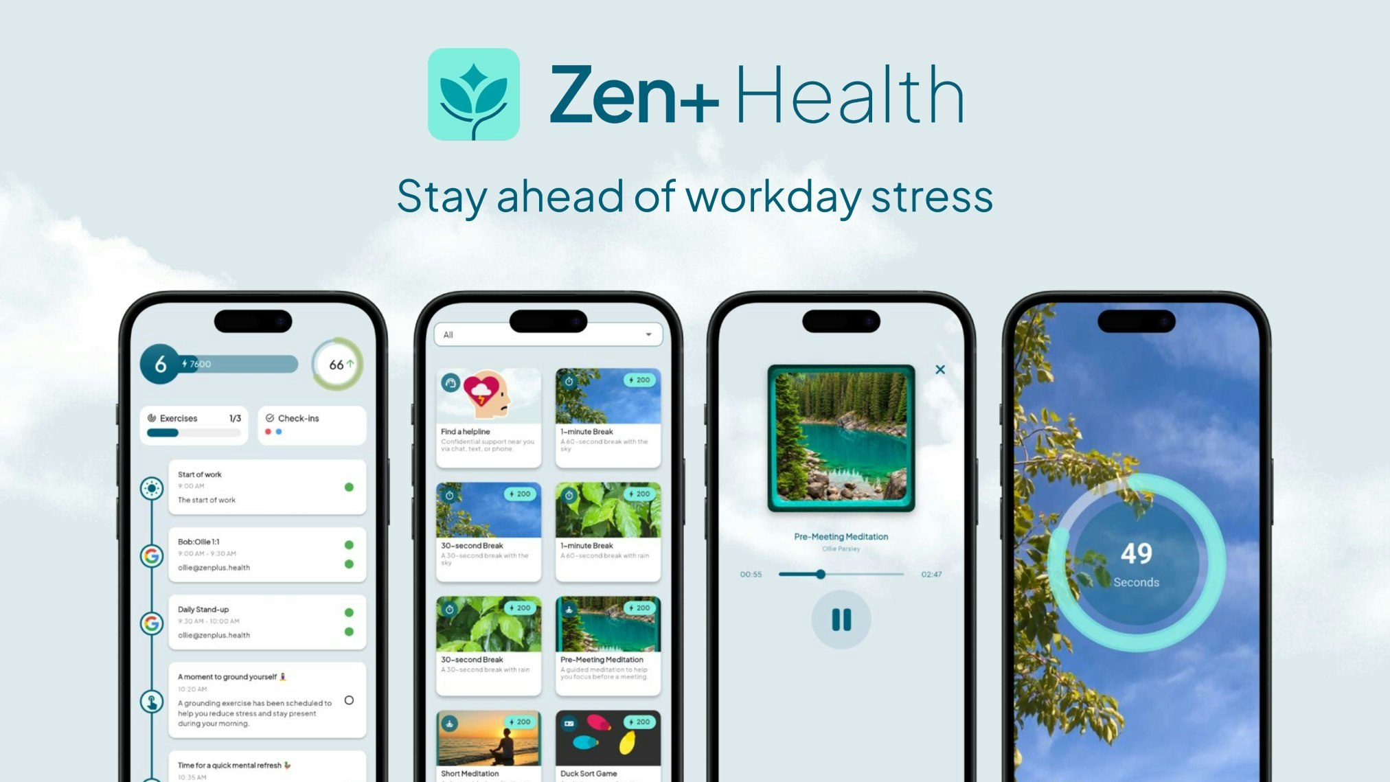 Zen+ Health screenshot 1
