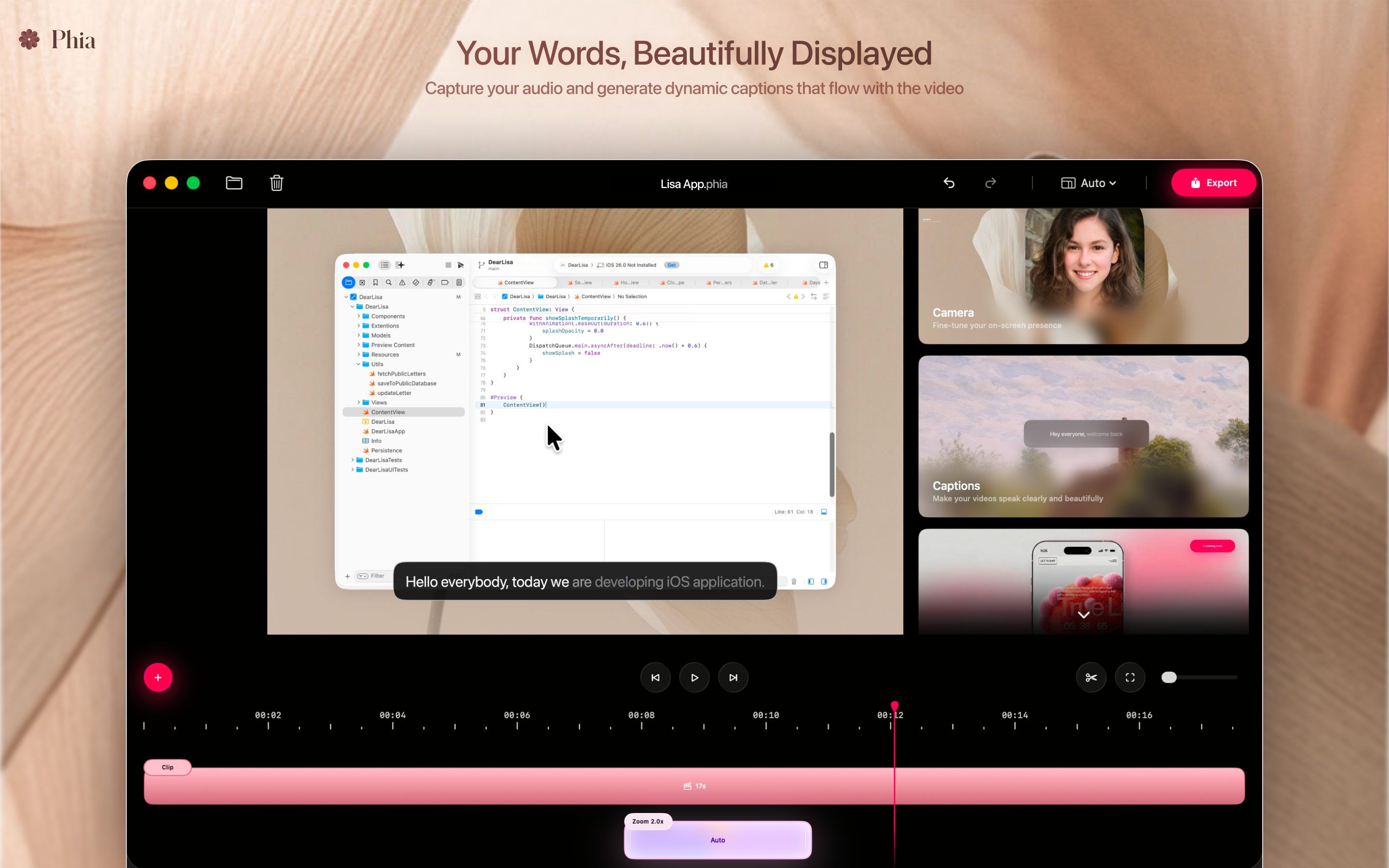 Phia screenshot 7