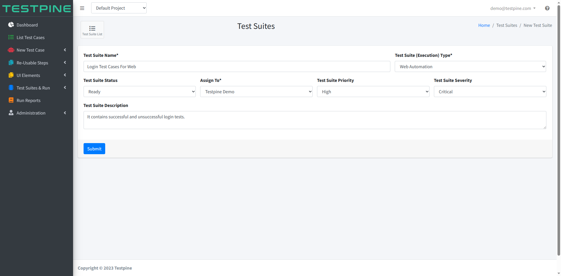 Testpine screenshot 10