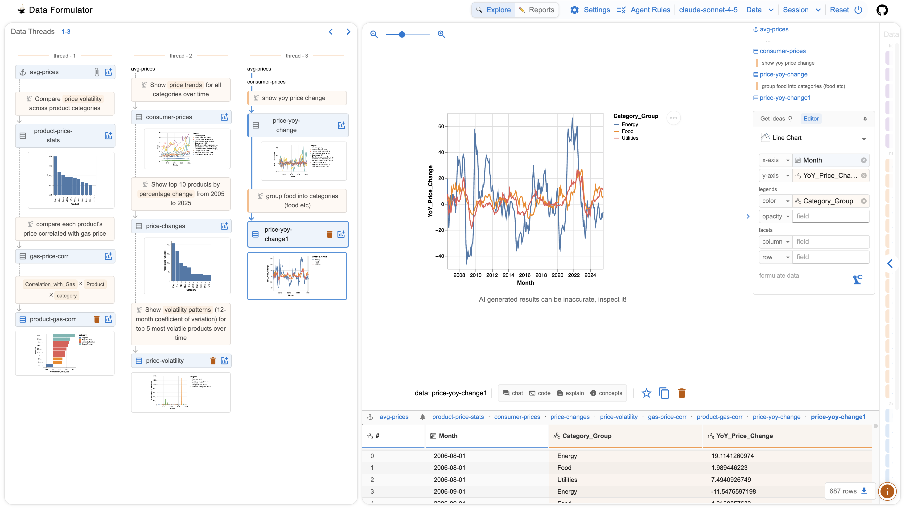Data Formulator by Microsoft Research screenshot 1