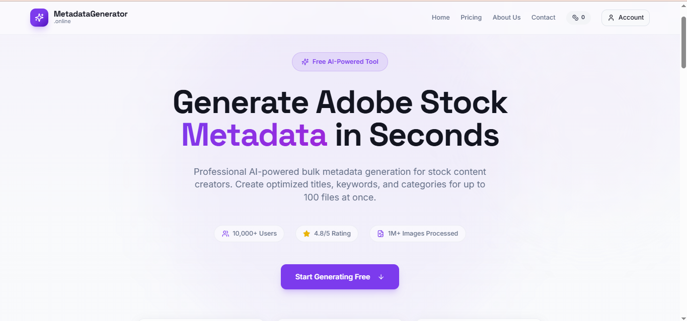 MetadataGenerator.online screenshot 3
