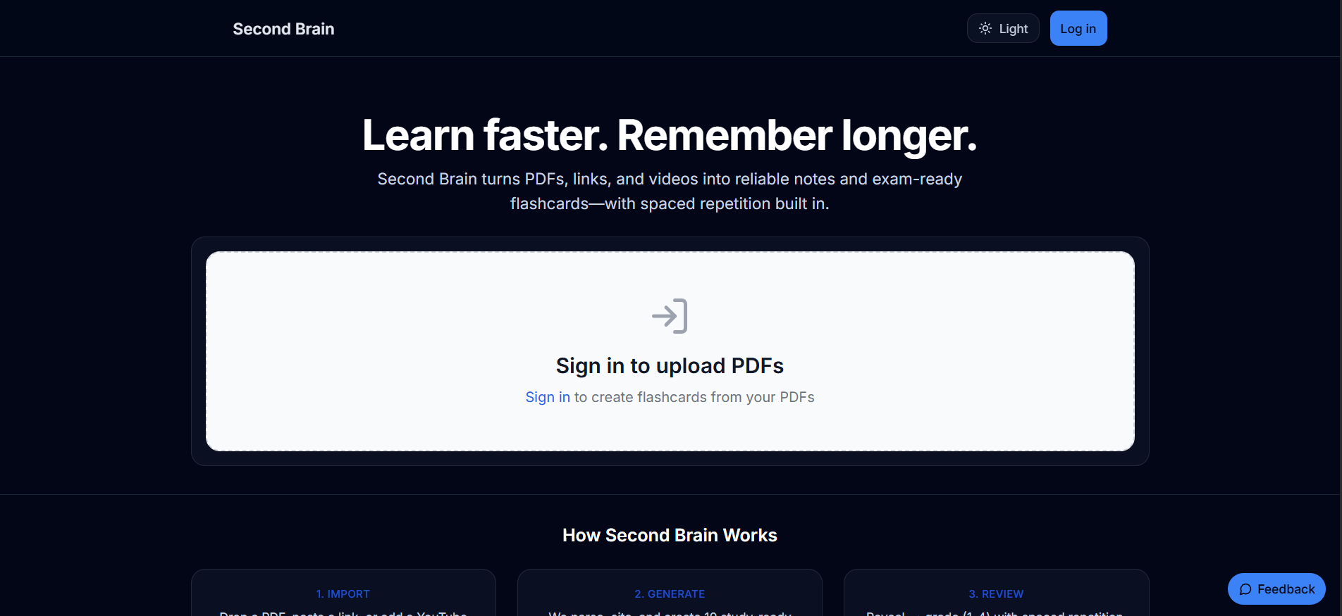 Second Brain screenshot 2