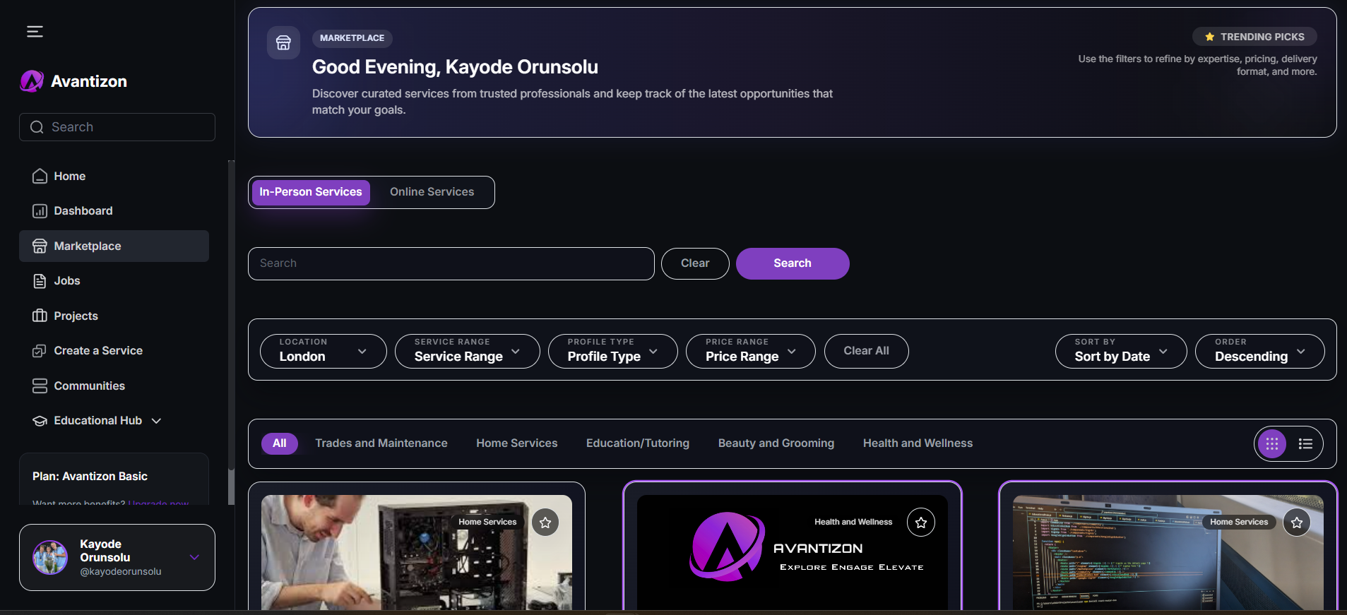 Avantizon (MVP) screenshot 3