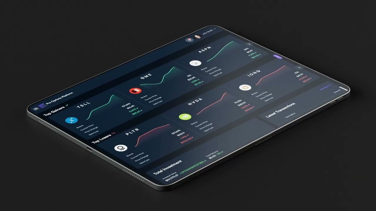Pro Options Platform screenshot 1