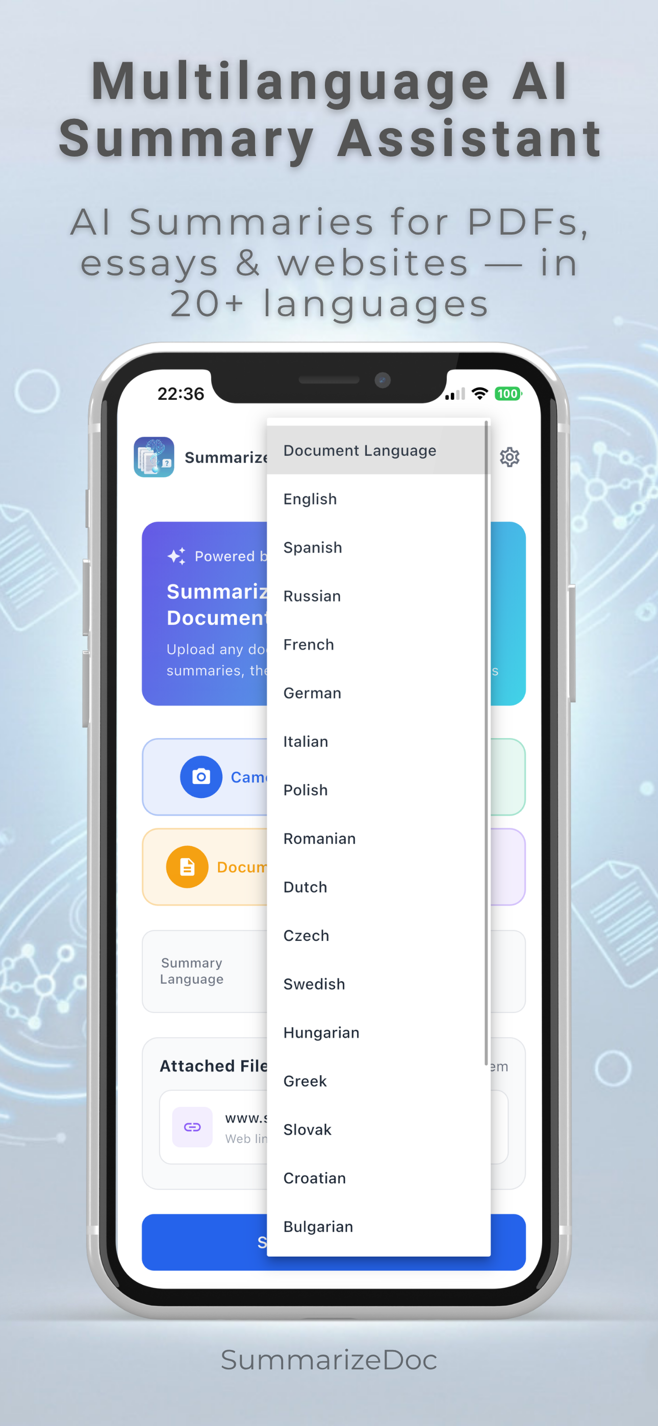 SummarizeDoc: AI Summary & Chat screenshot 5