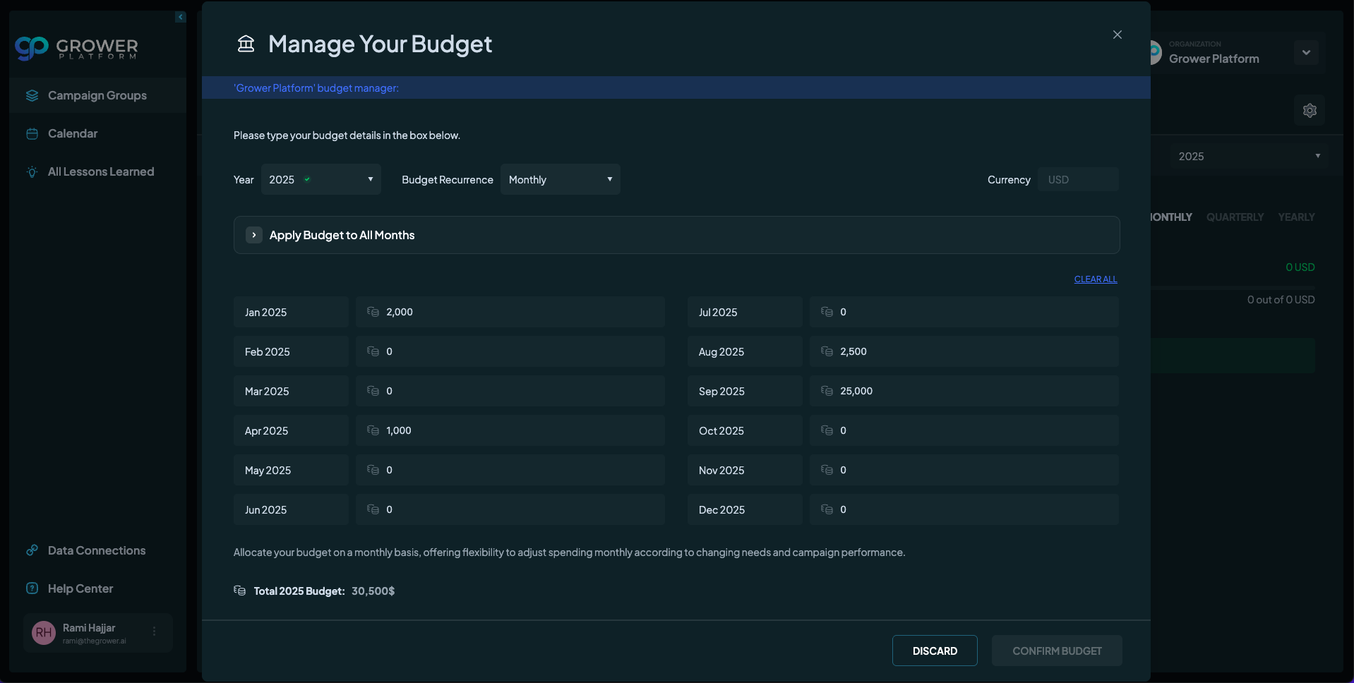 GrowerAI Platform screenshot 8