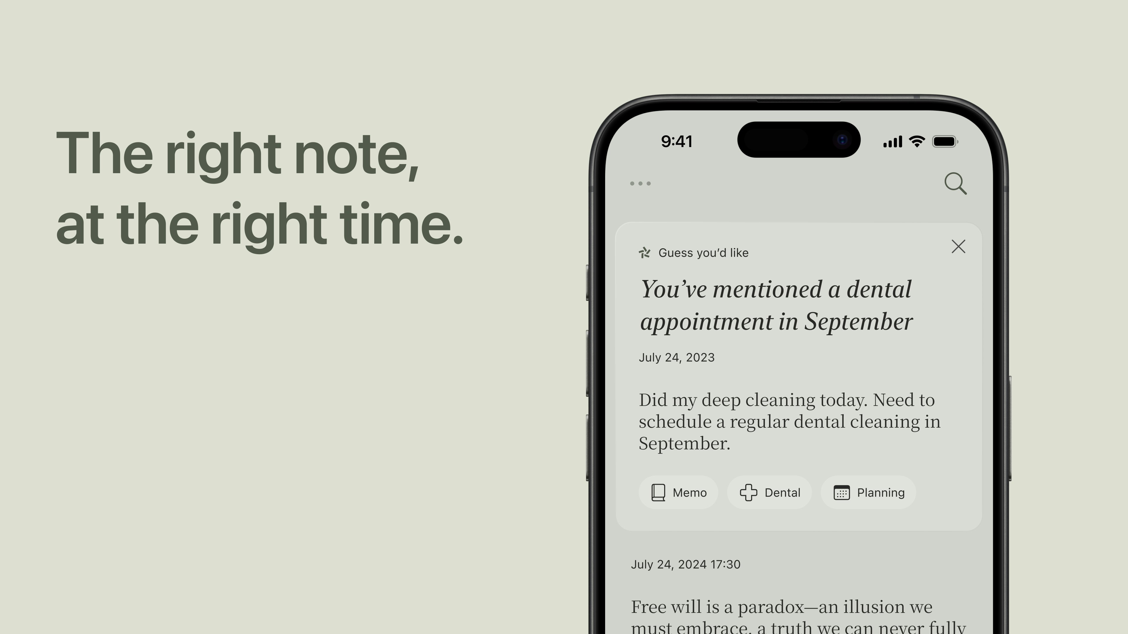 Dim Notes screenshot 2