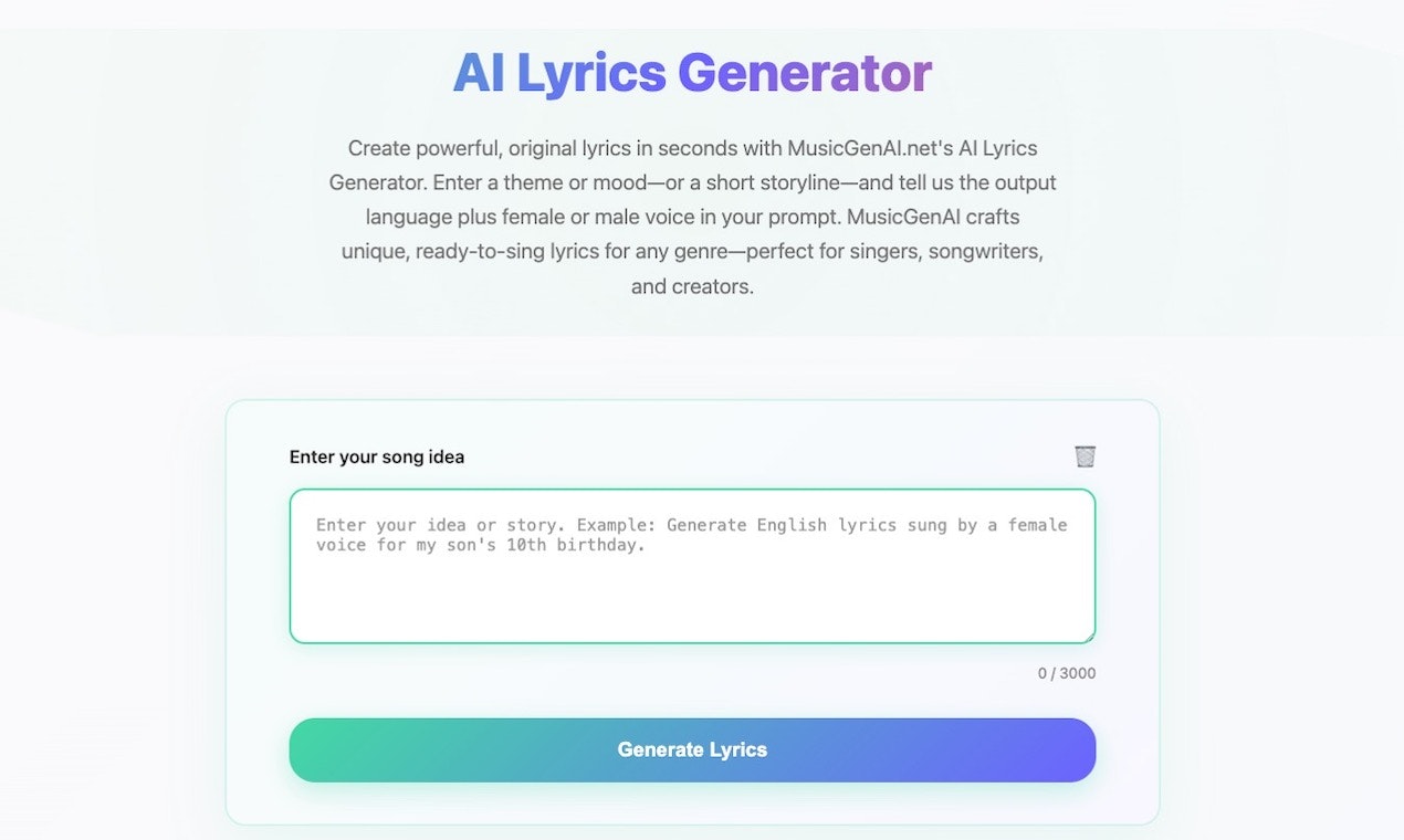 MusicGenAI - Music Maker Online screenshot 2