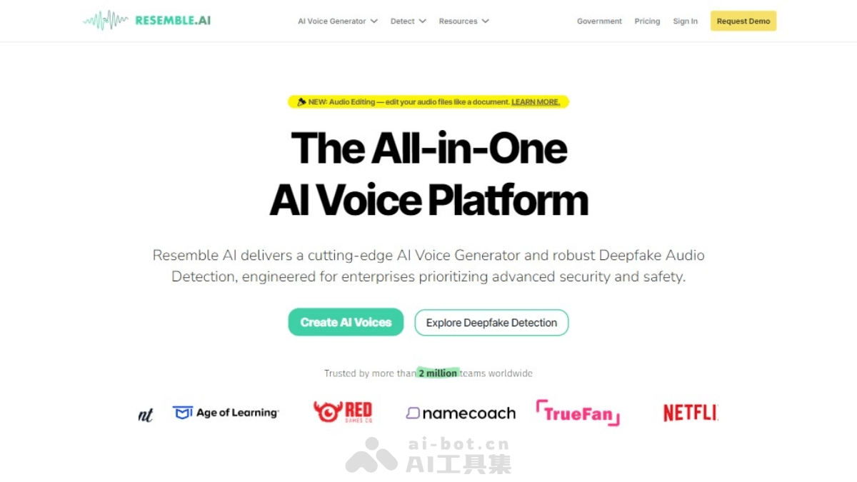 RESEMBLE.AI screenshot 1