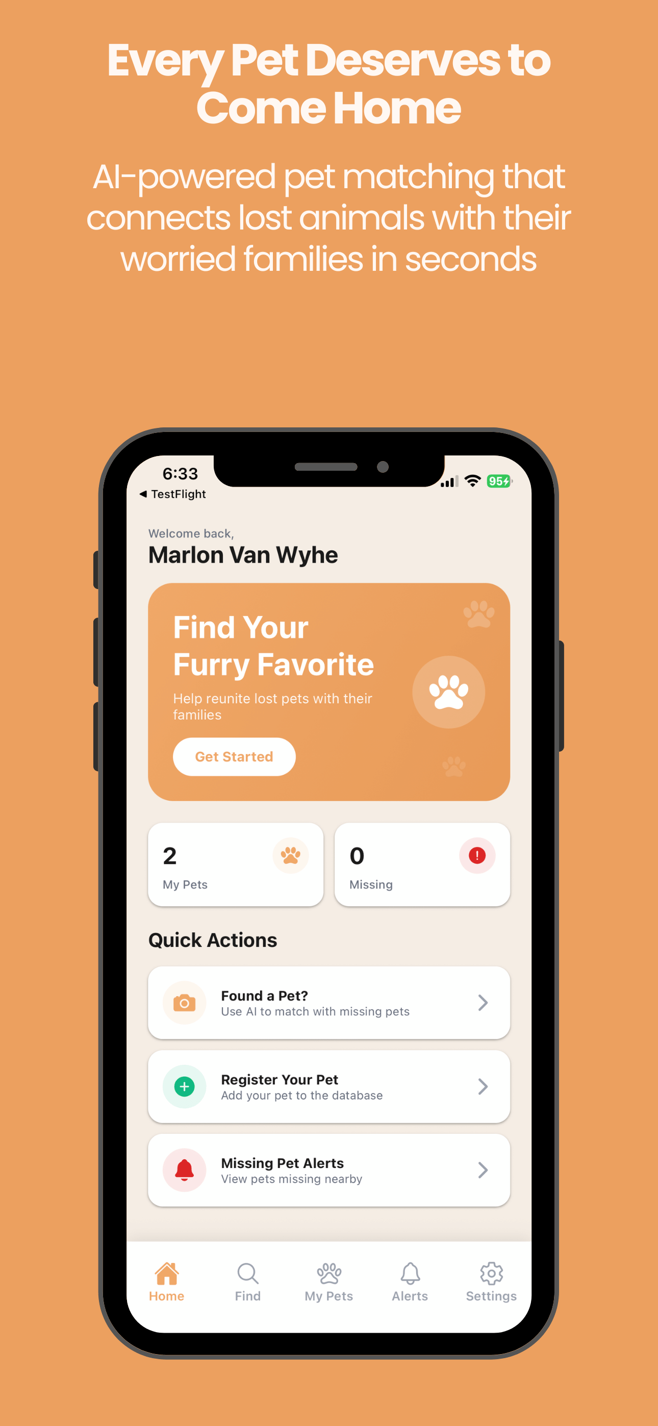 Pet Finder AI screenshot 1