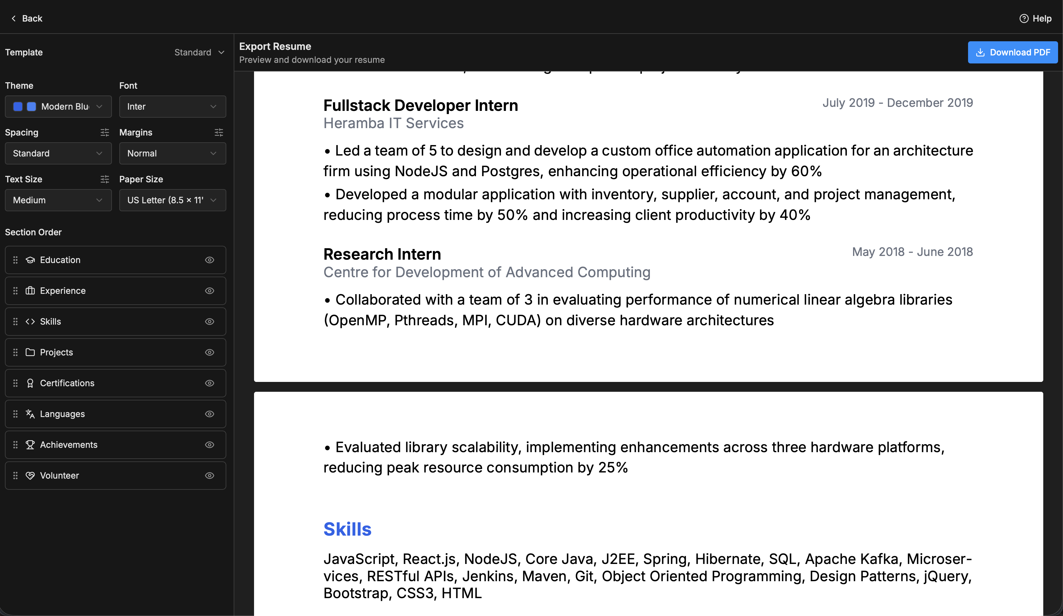 ShipResume - AI Resume Builder screenshot 6
