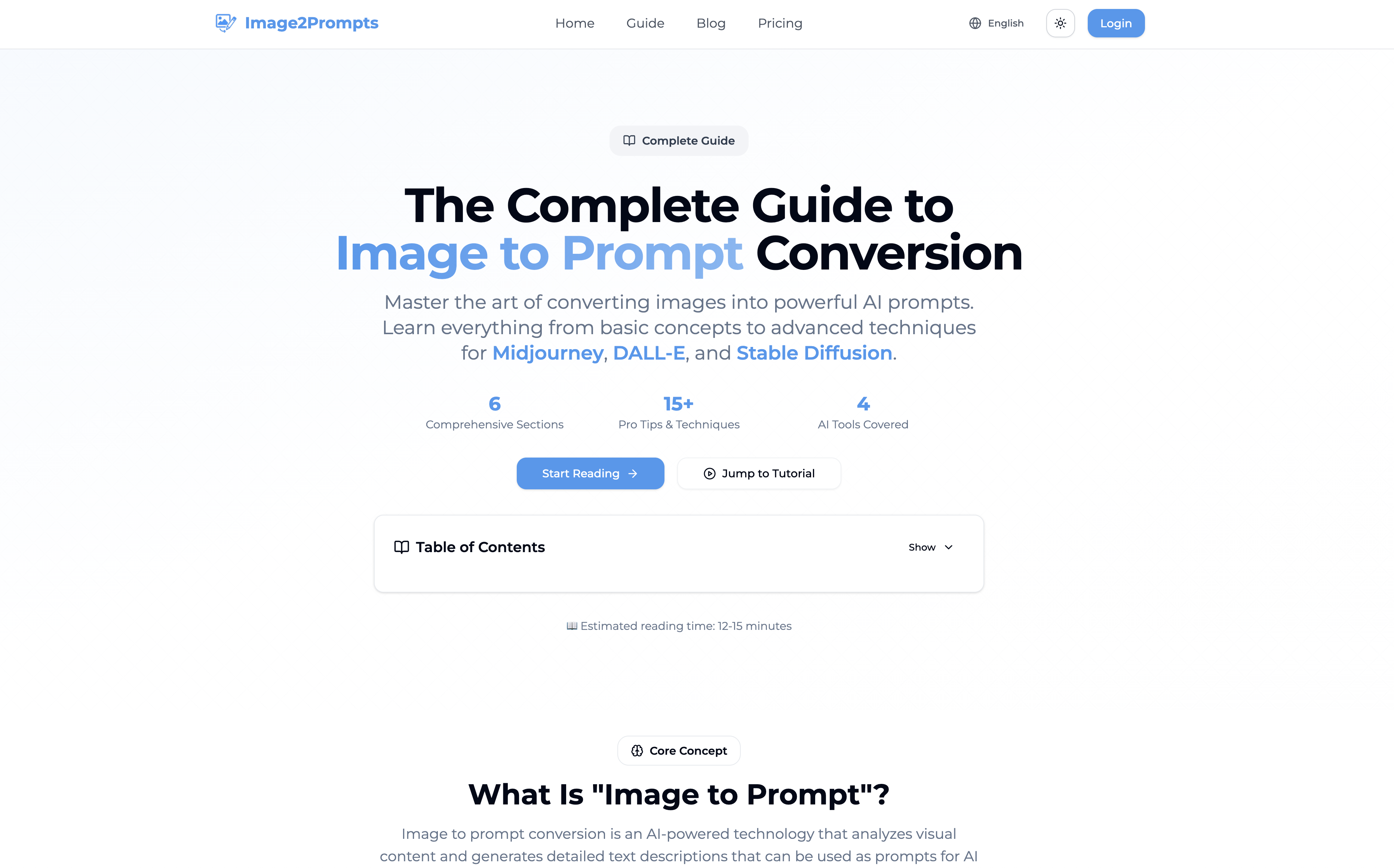 Image2Prompts screenshot 2