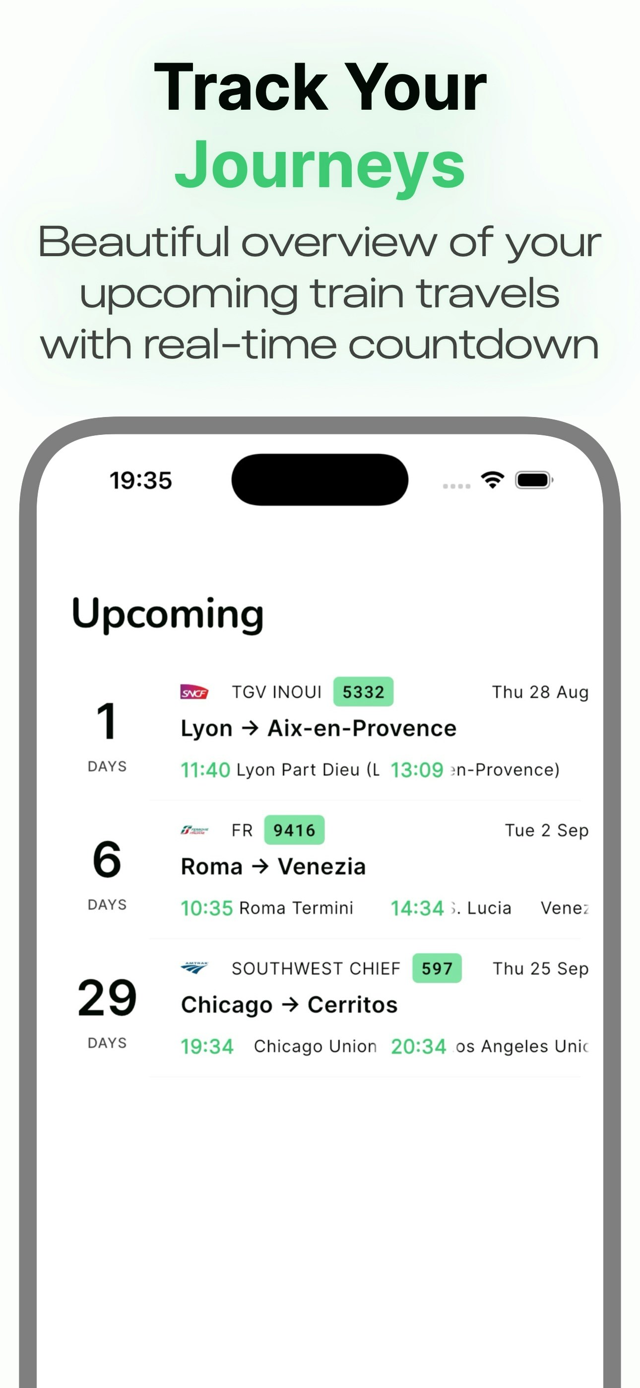 RailLog screenshot 5