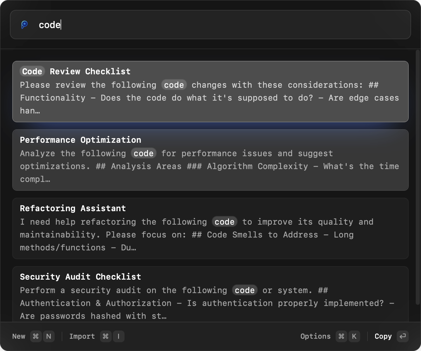 Promptlight screenshot 3