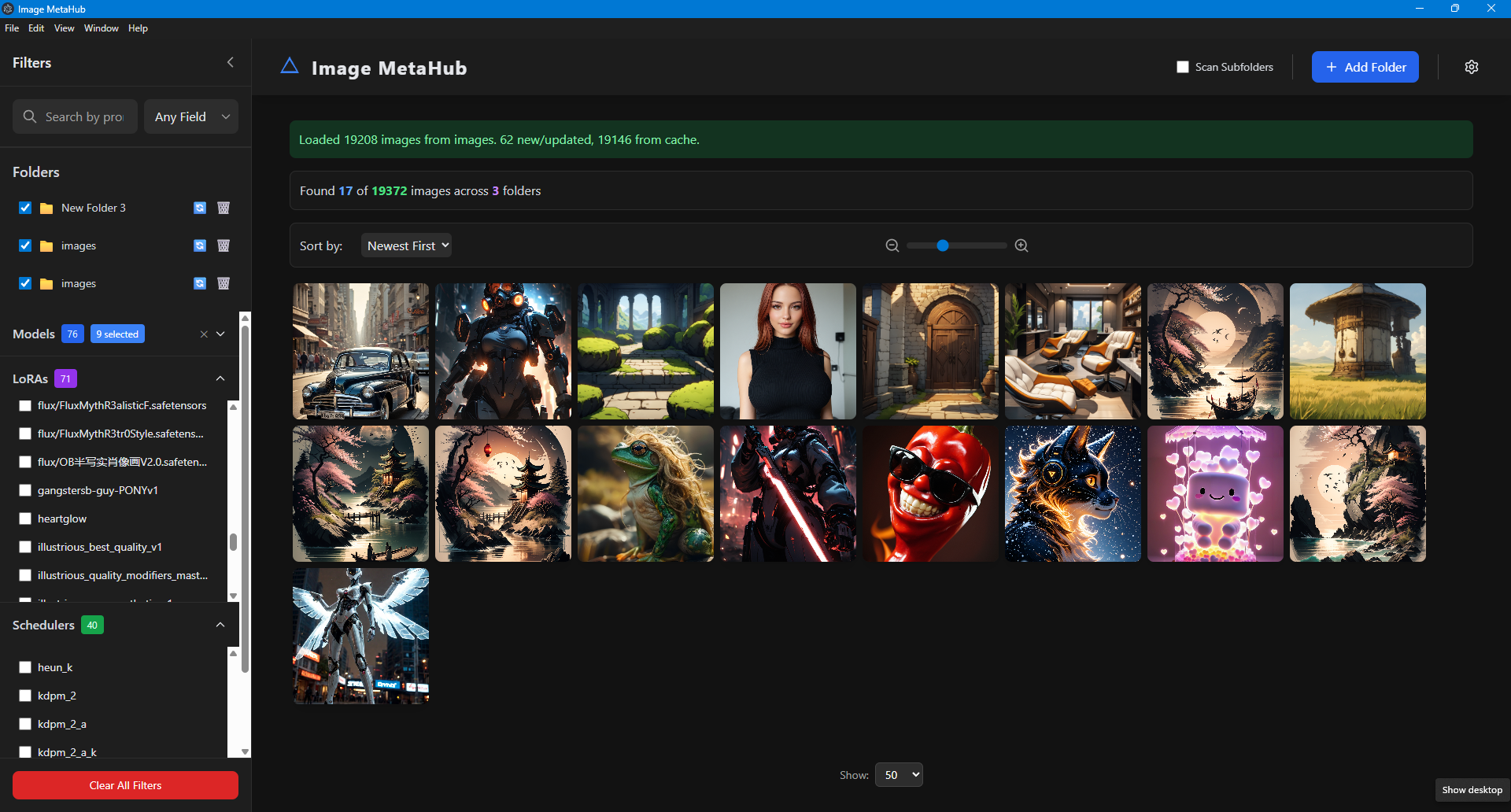 Image MetaHub screenshot 2