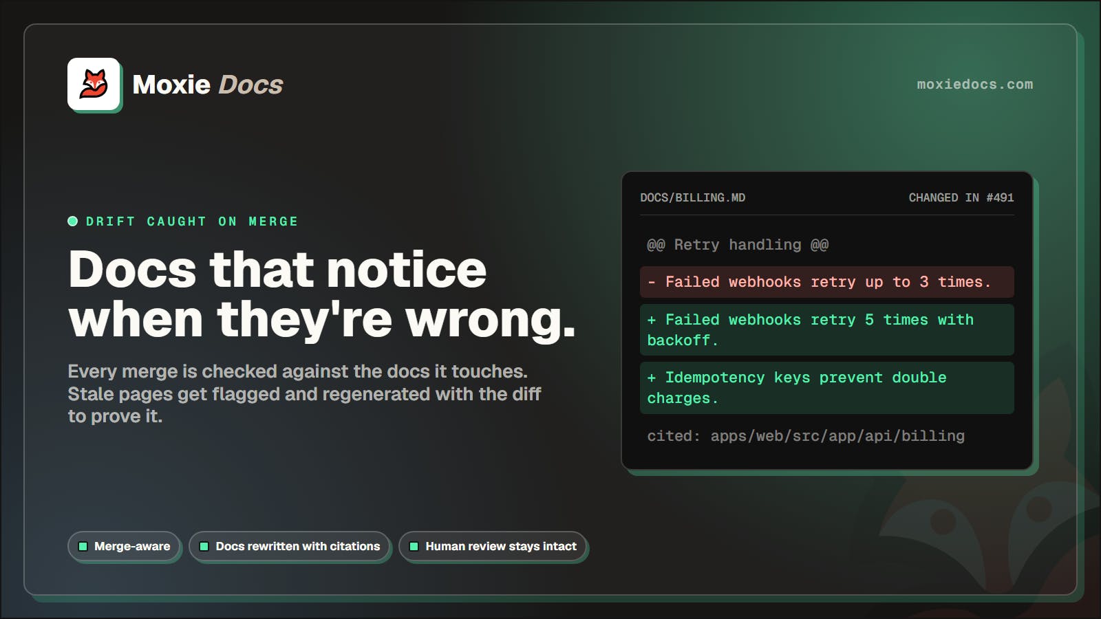 Moxie Docs: Knowledgebases screenshot 4