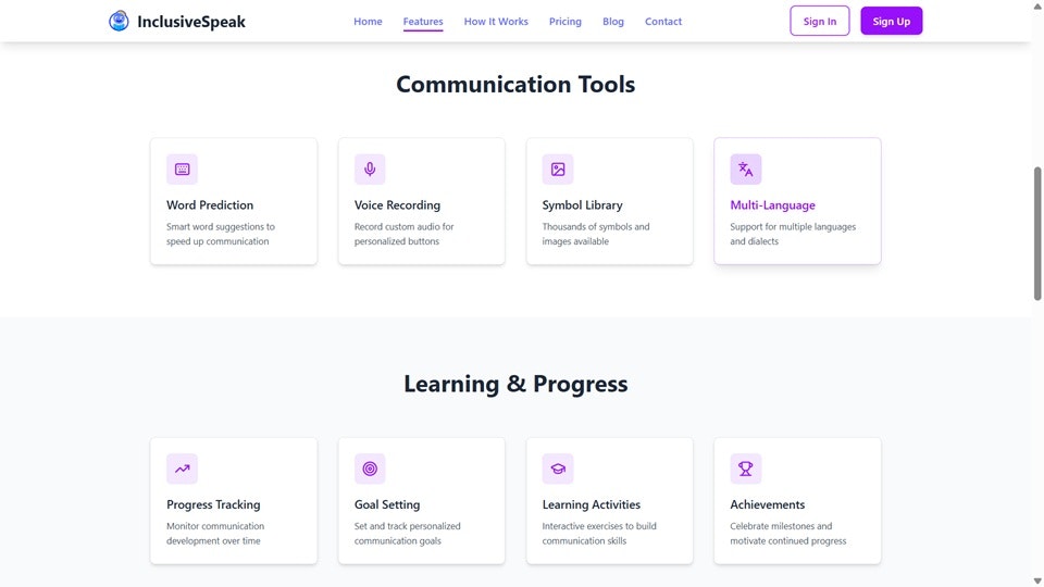 Inclusive Speak screenshot 1