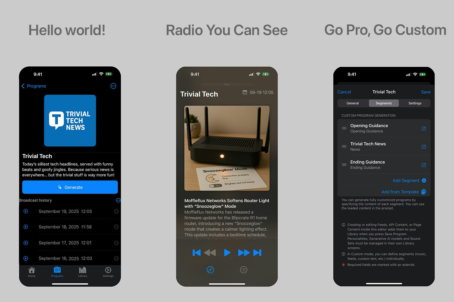 Radio Starlight screenshot 2