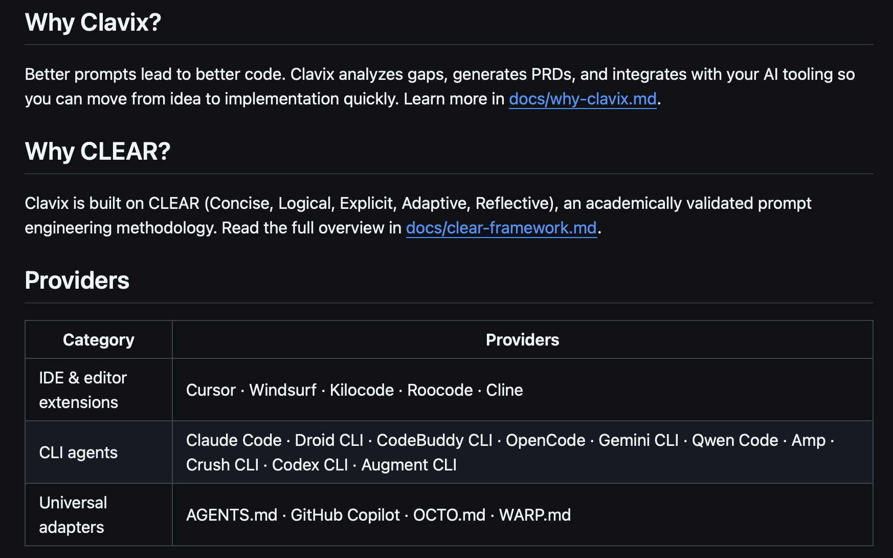 Clavix - the Smooth Vibecoding Assistant screenshot 2