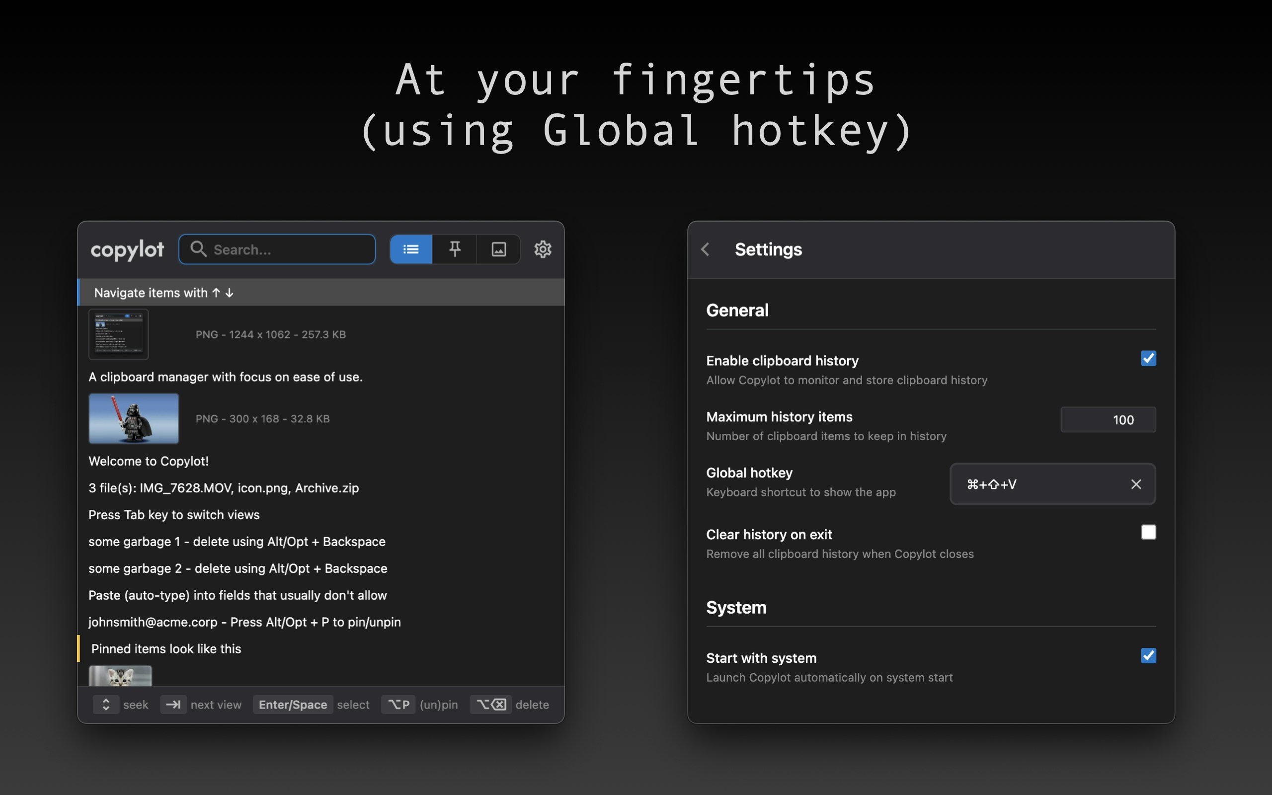 Copylot screenshot 2
