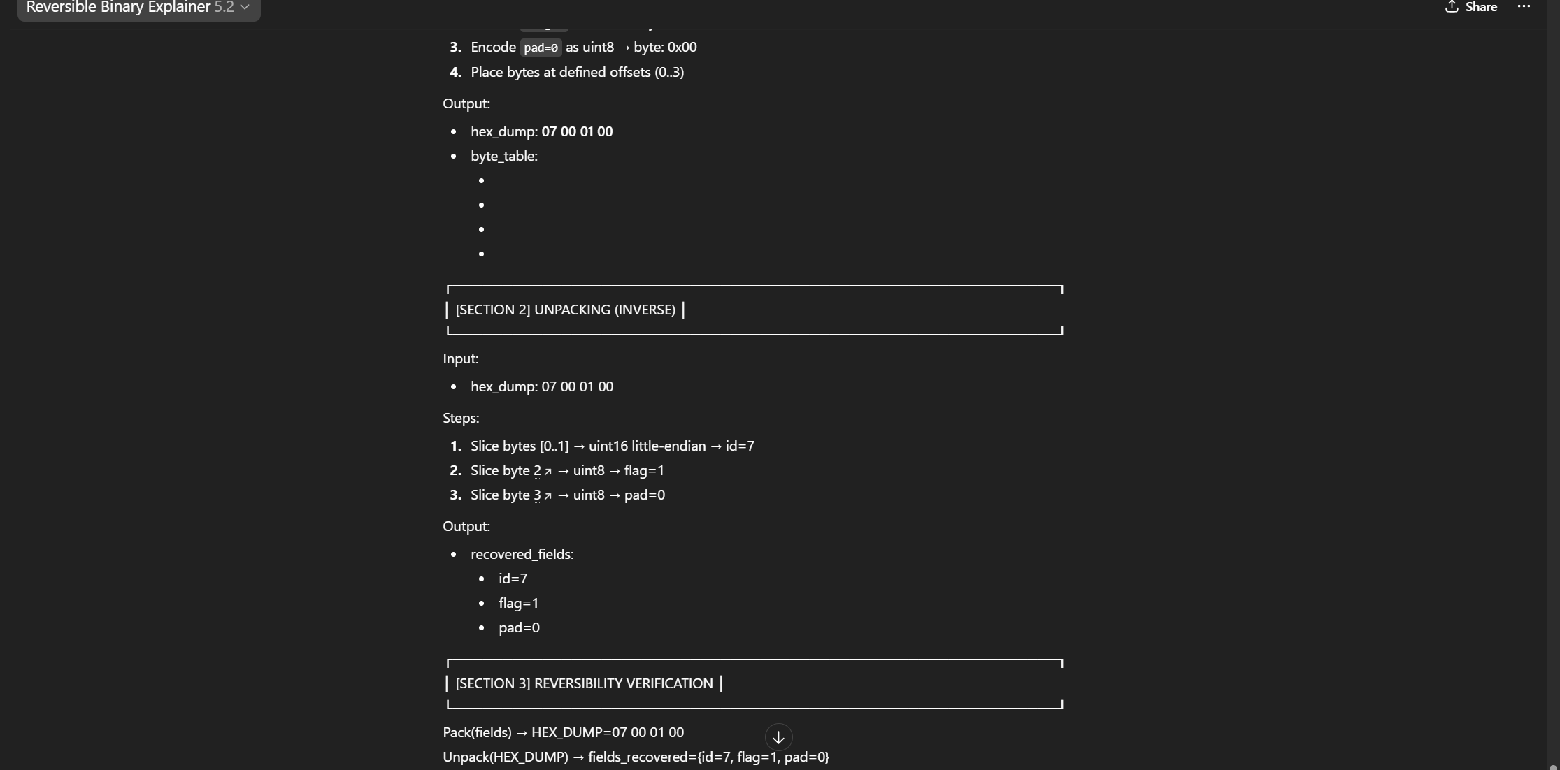 Reversible Binary Explainer screenshot 37