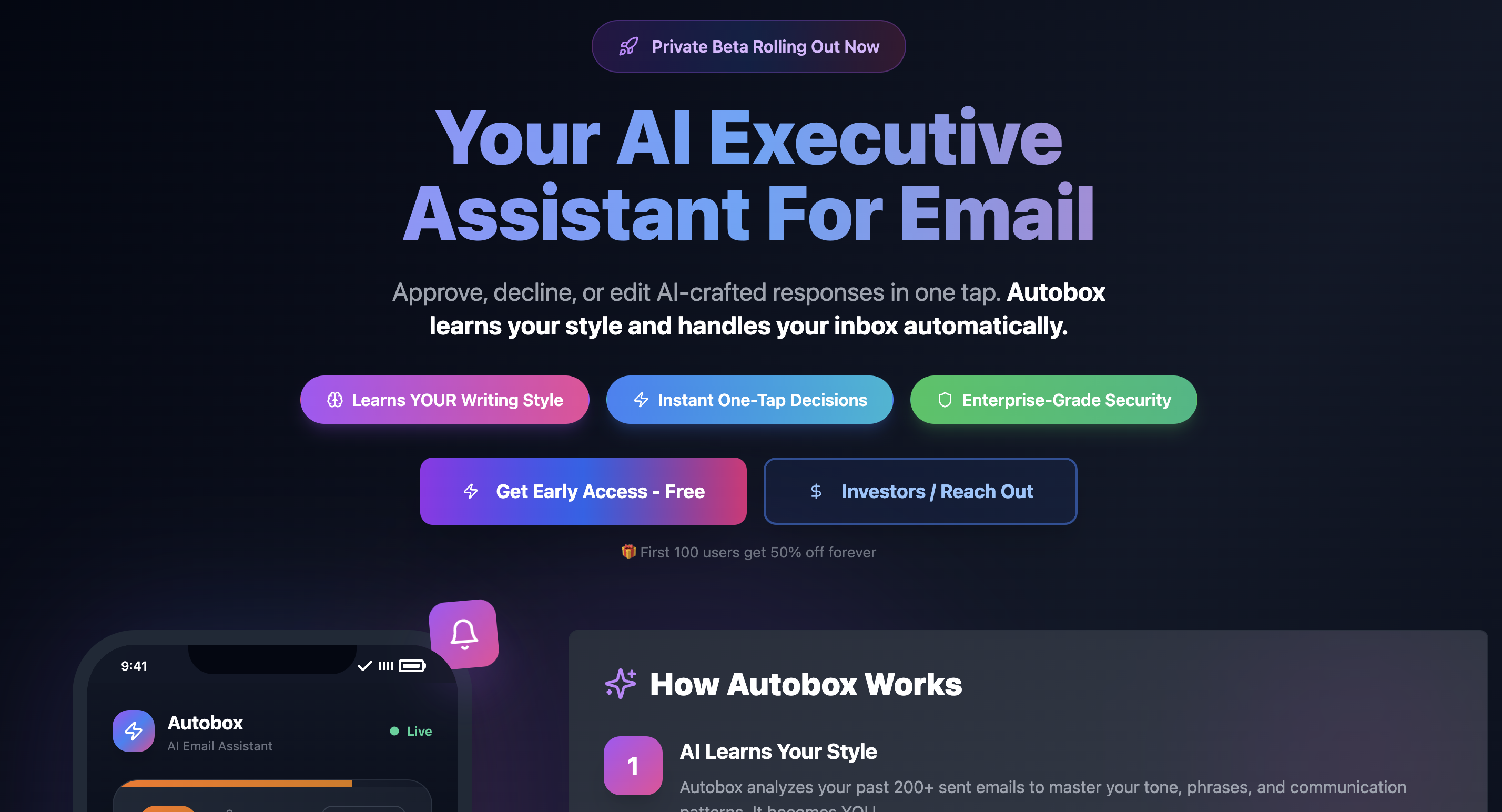 AutoBox screenshot 2