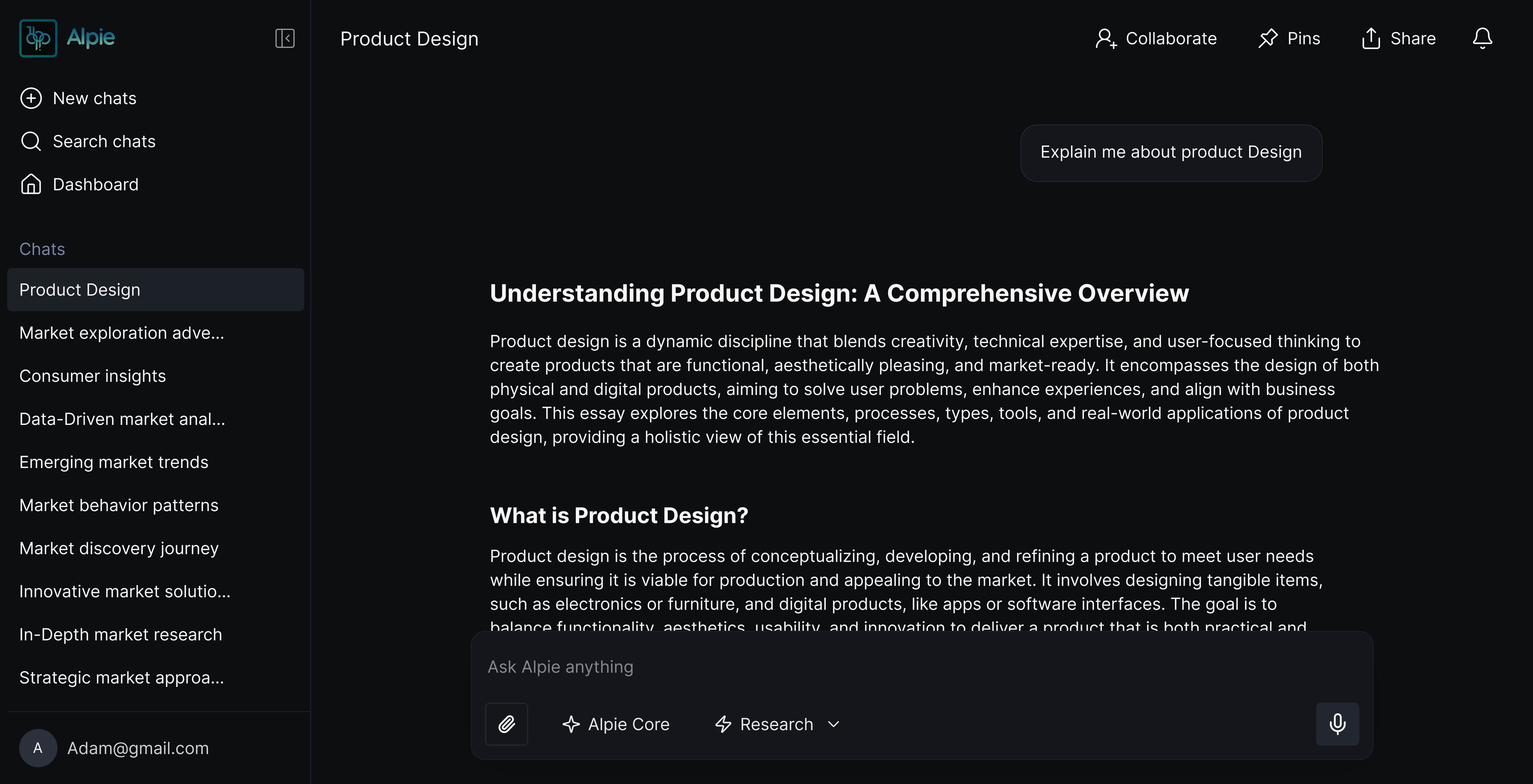 Alpie screenshot 2