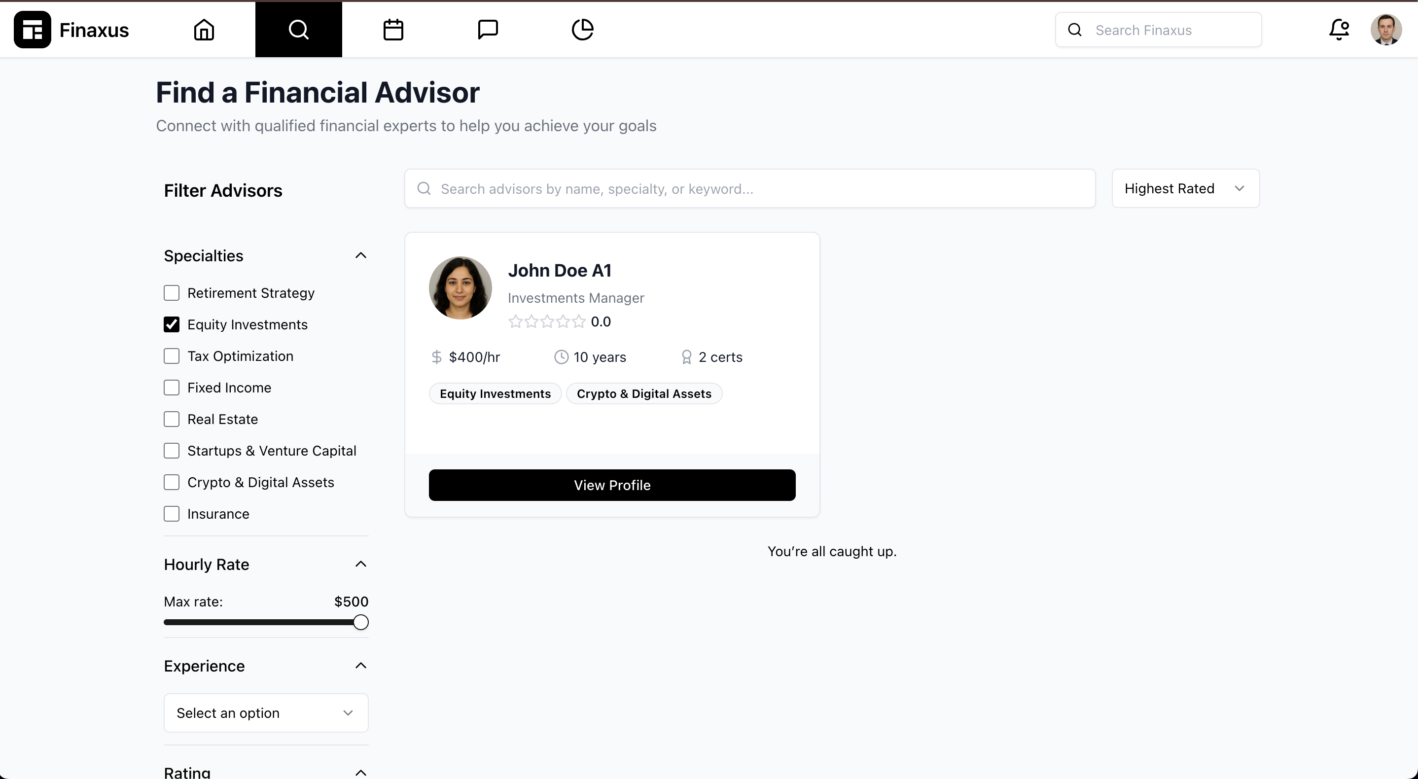 Finaxus.ai screenshot 3