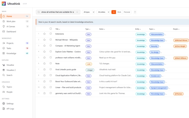 Ultrathink screenshot 2